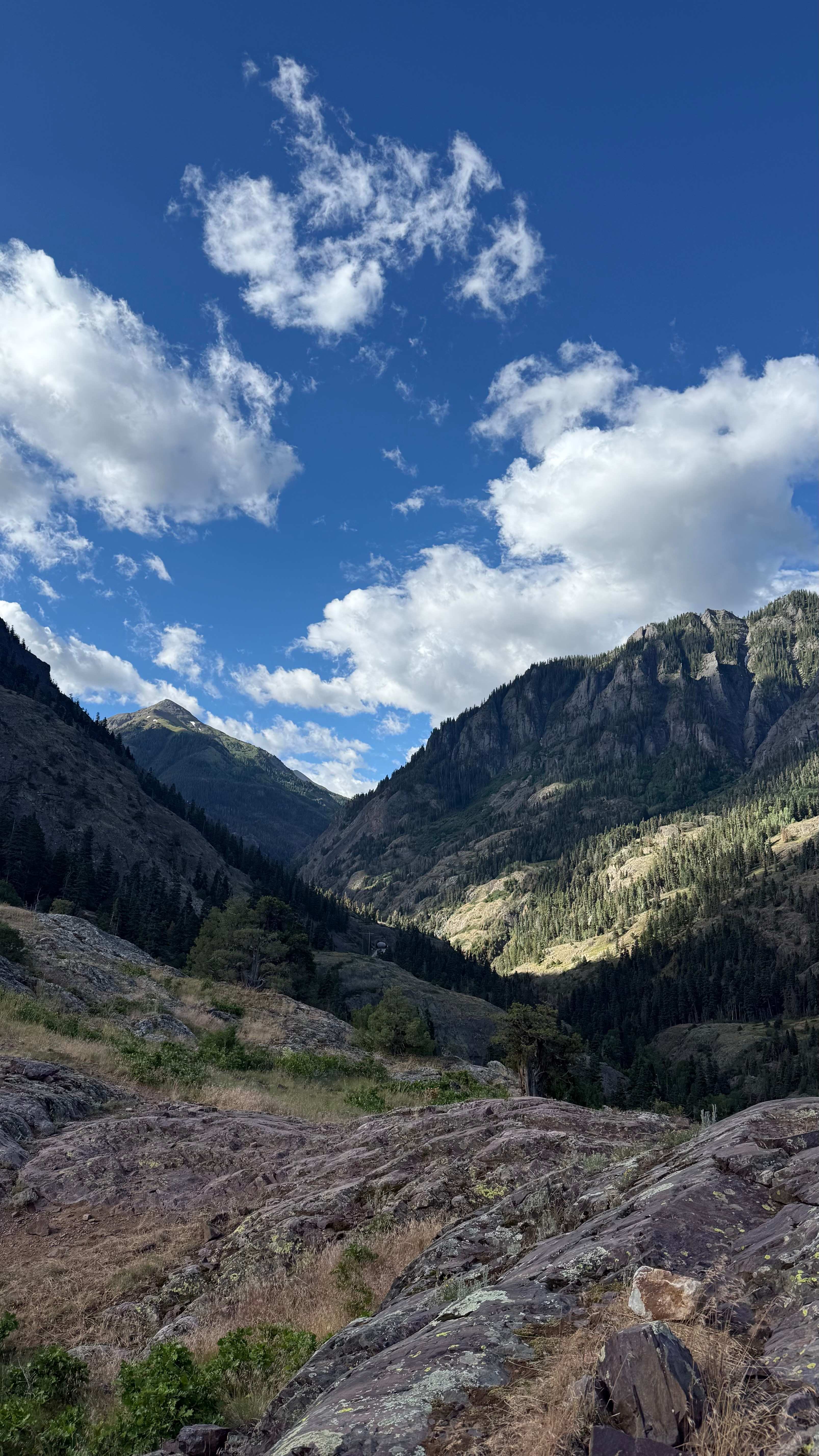 Ouray is 45 mins away. We hiked a part of the perimeter trail. We also enjoyed the Box Canyon and Cascade hikes.