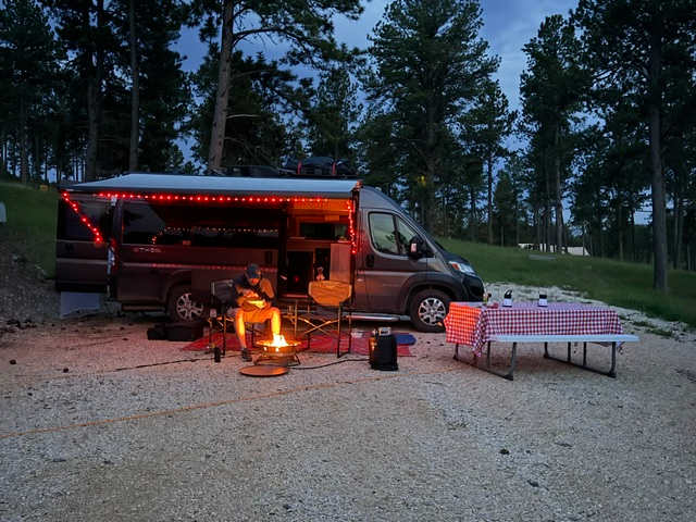Custer Valley View RV Camp Spot
