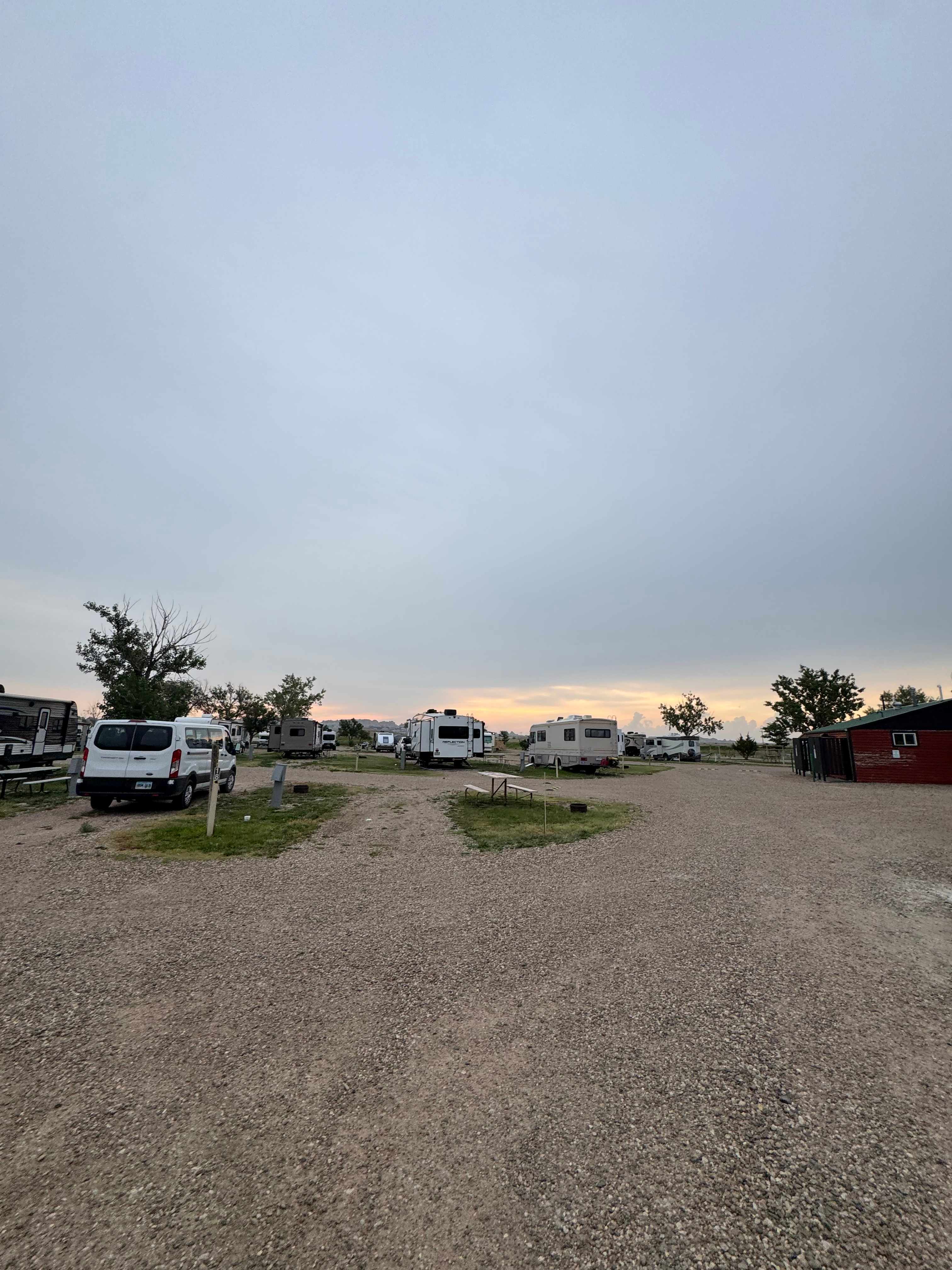 Tent sites were close to showers and bathroom! Nice and clean space.