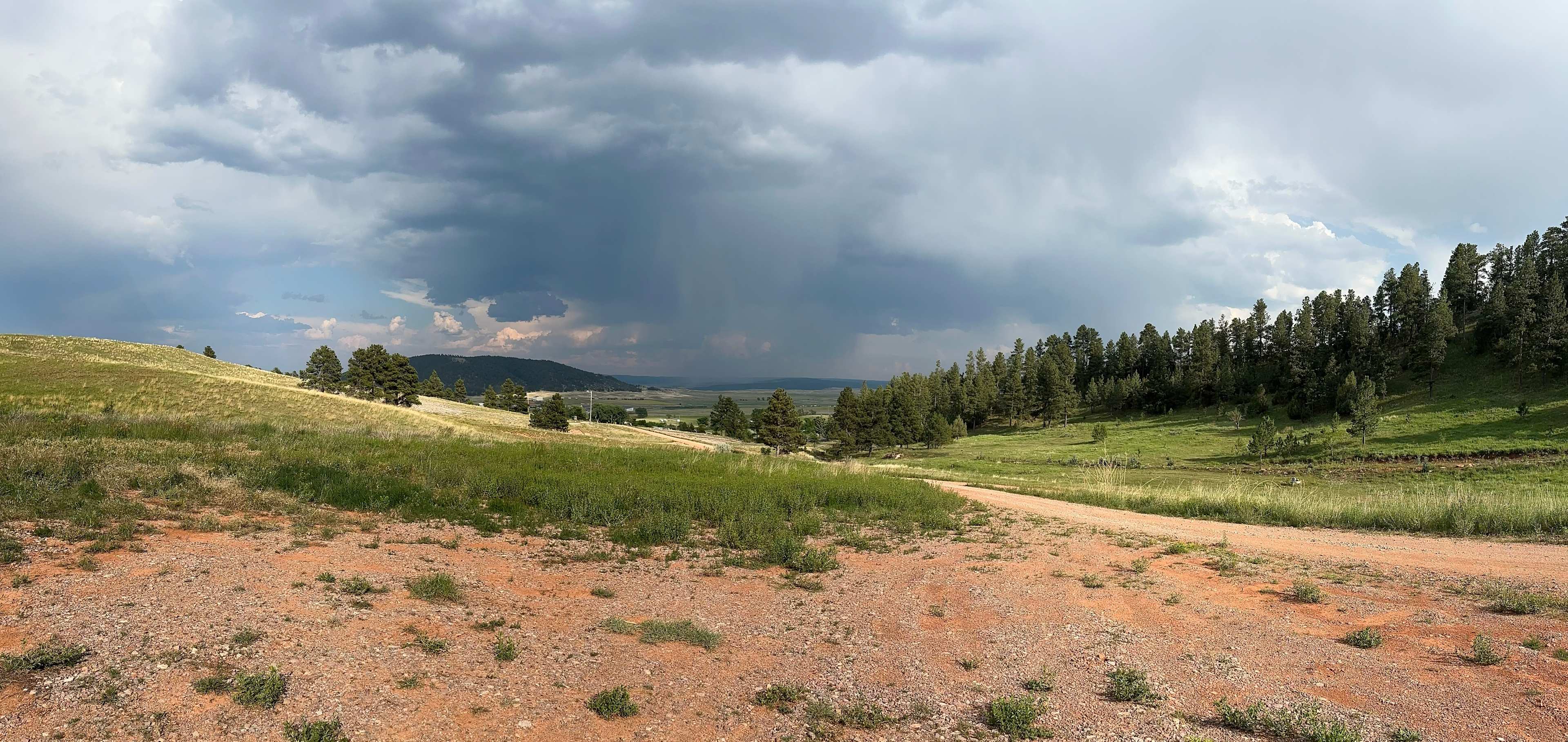 View from our electric only site.  