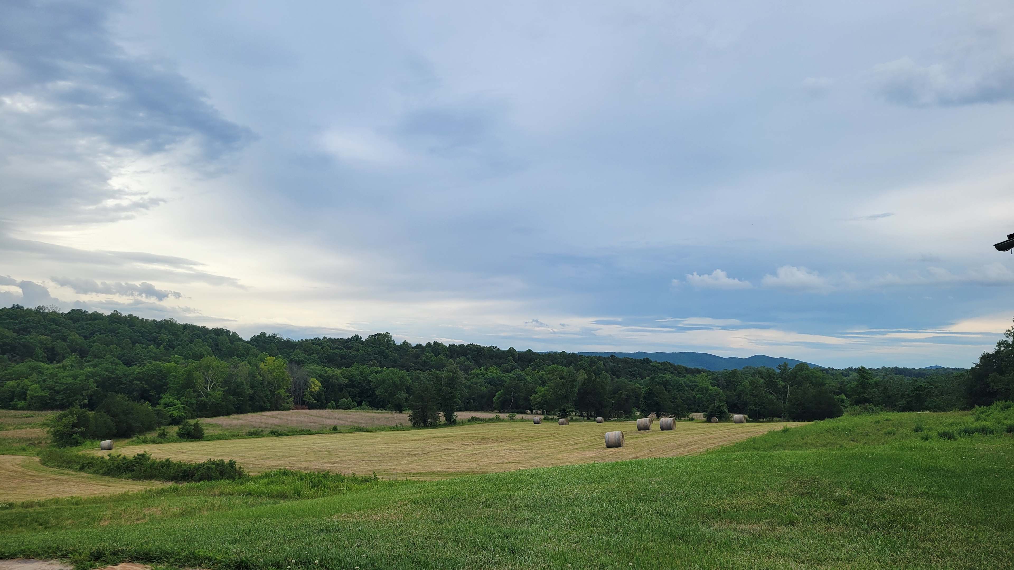 View to the south.