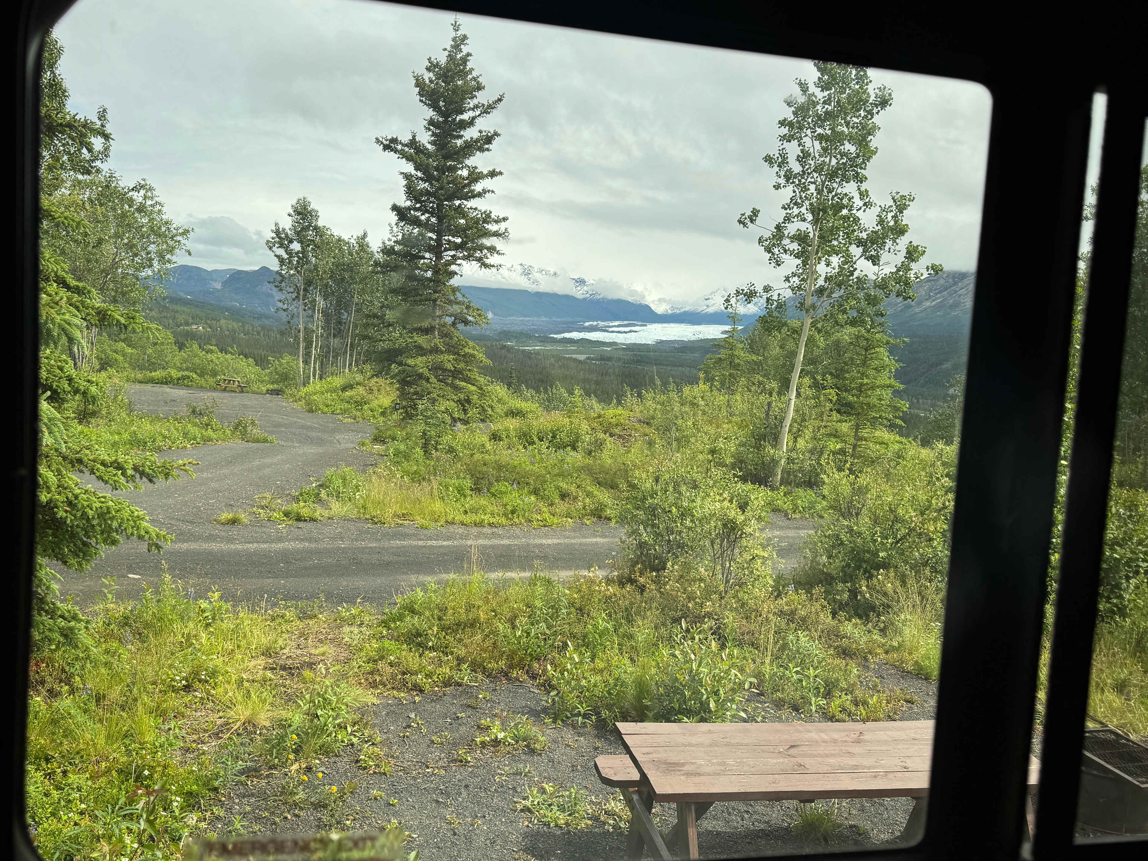 Matanuska glacier view