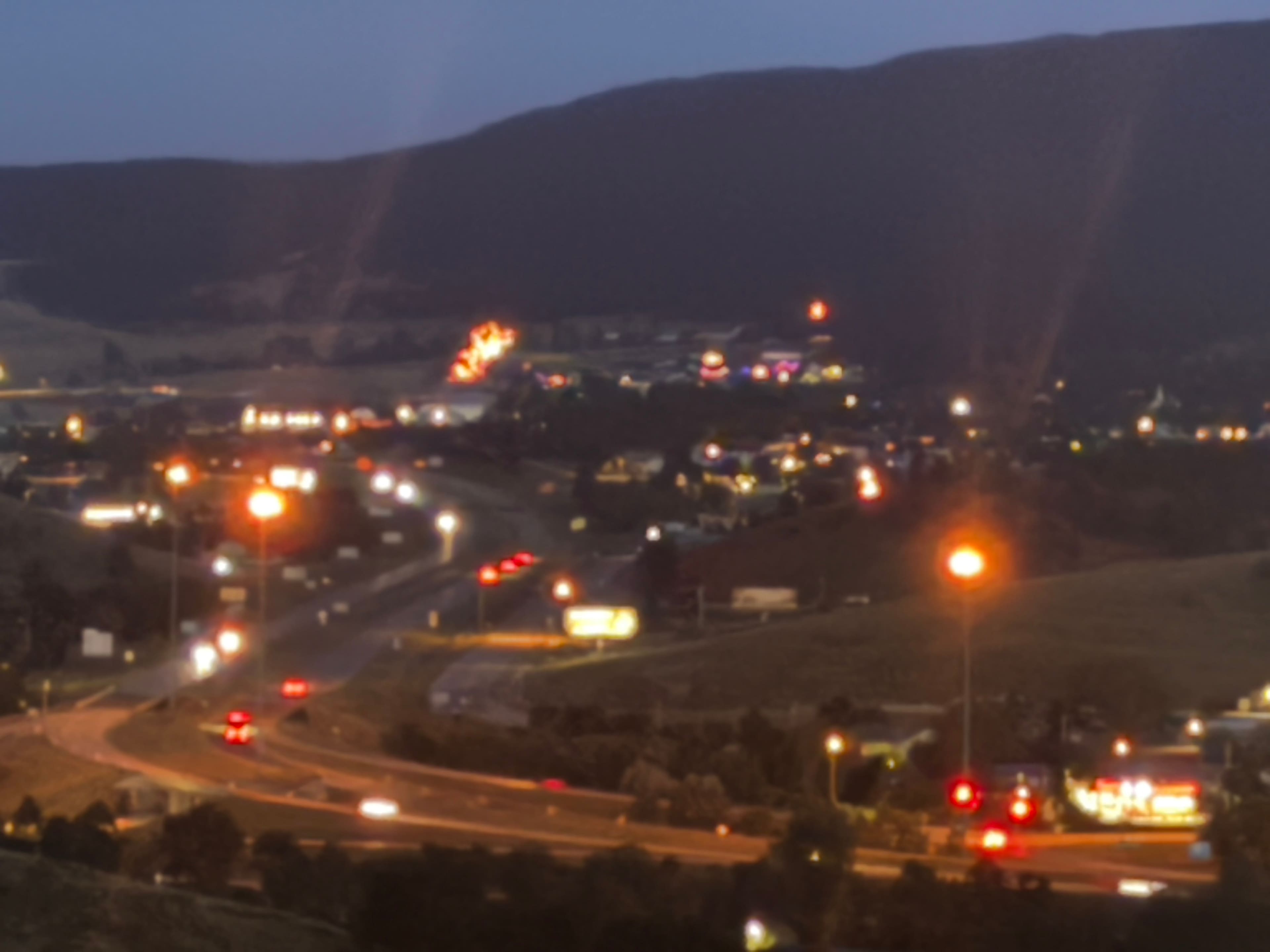 July 3rd fireworks over Sturgis 