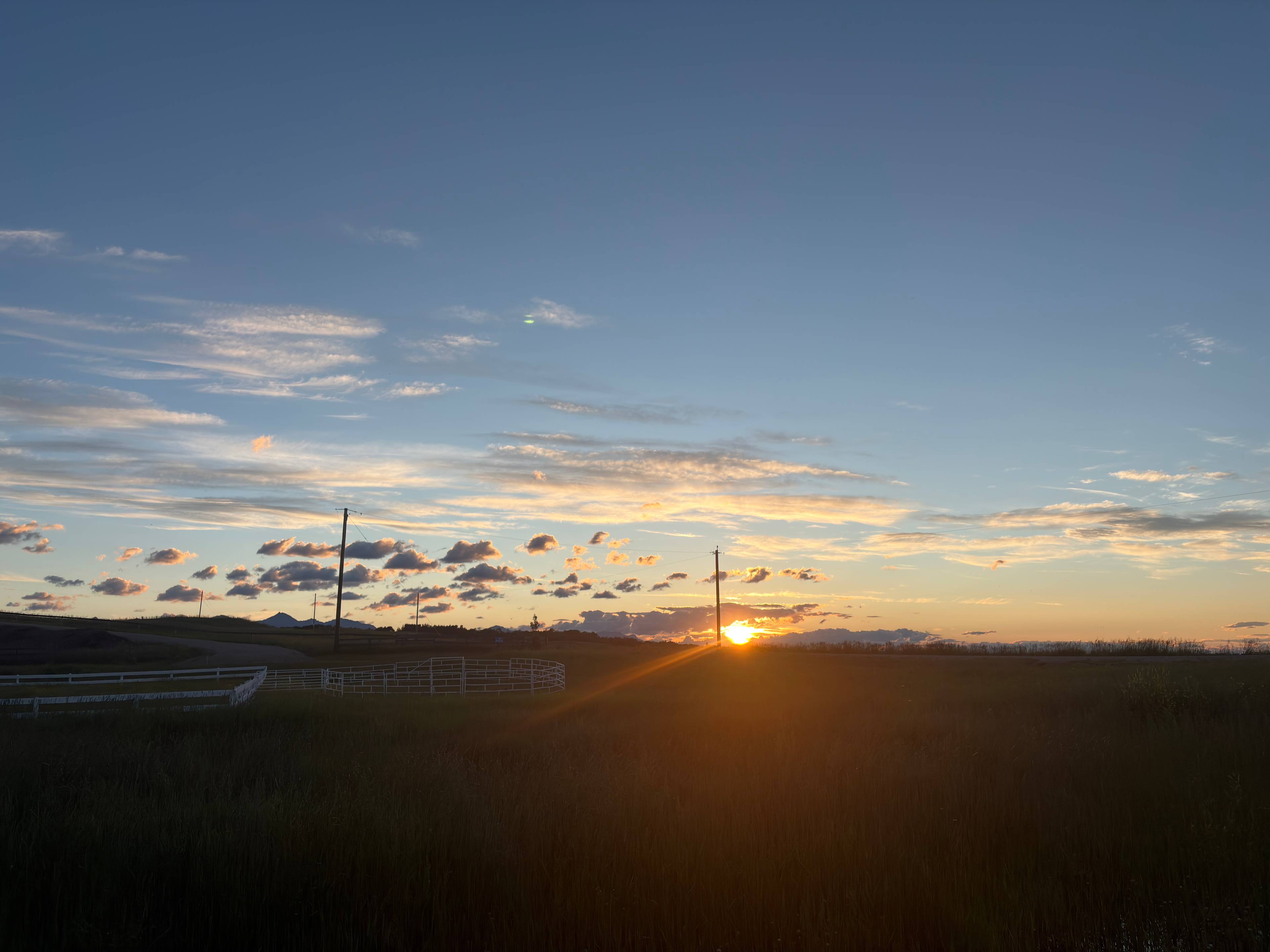 Amazing sunset
