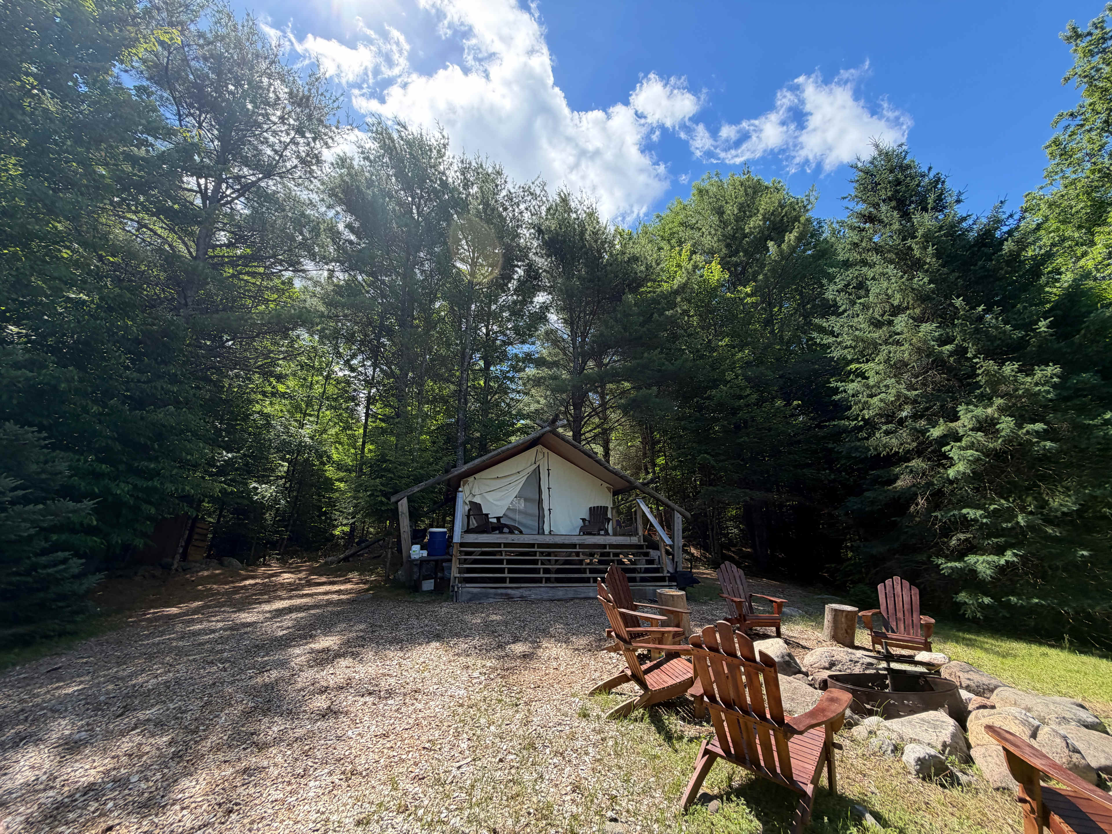 Adirondack Glamping The Black Hole