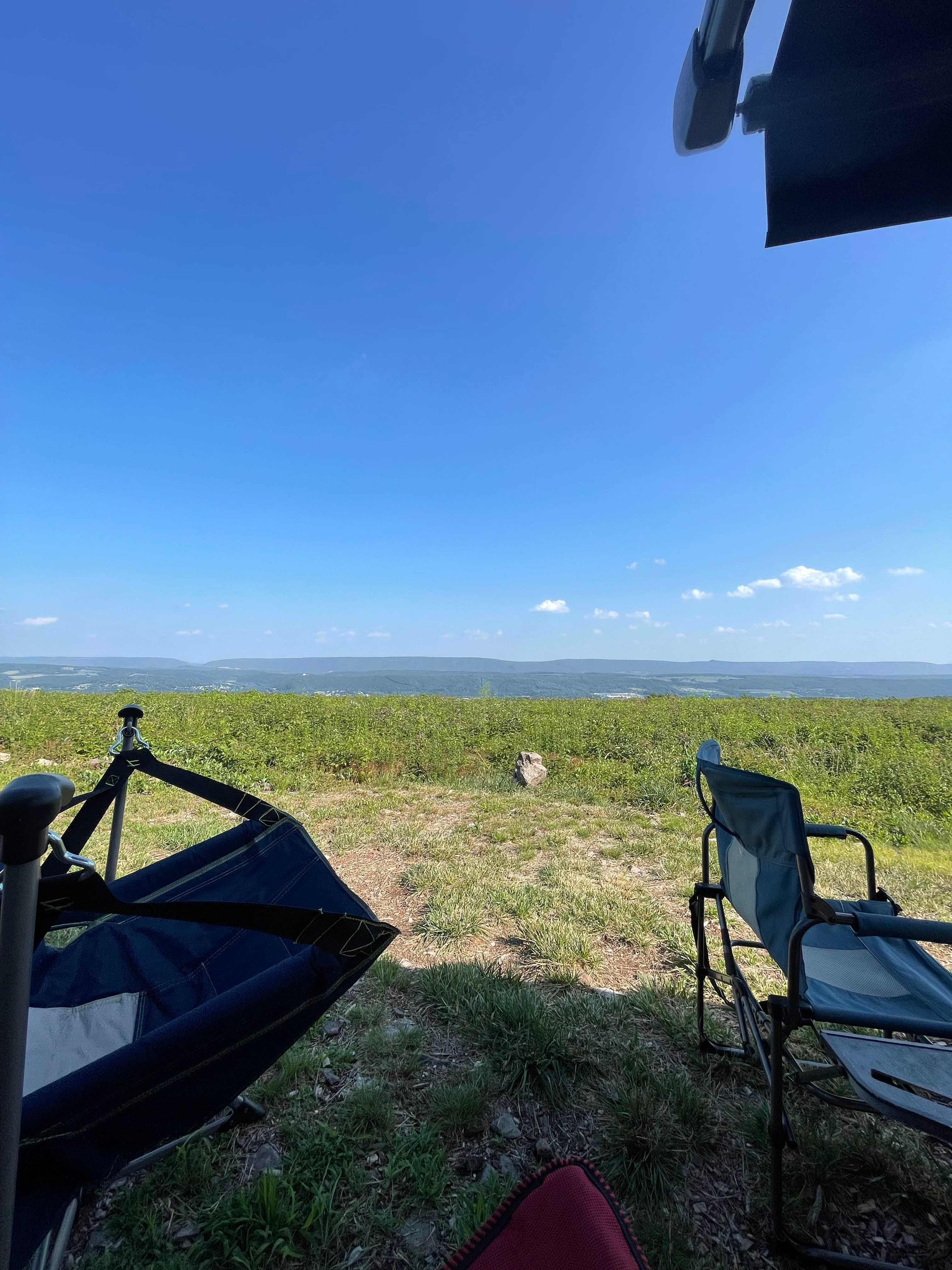 100 Mile View Camping, Jim Thorpe
