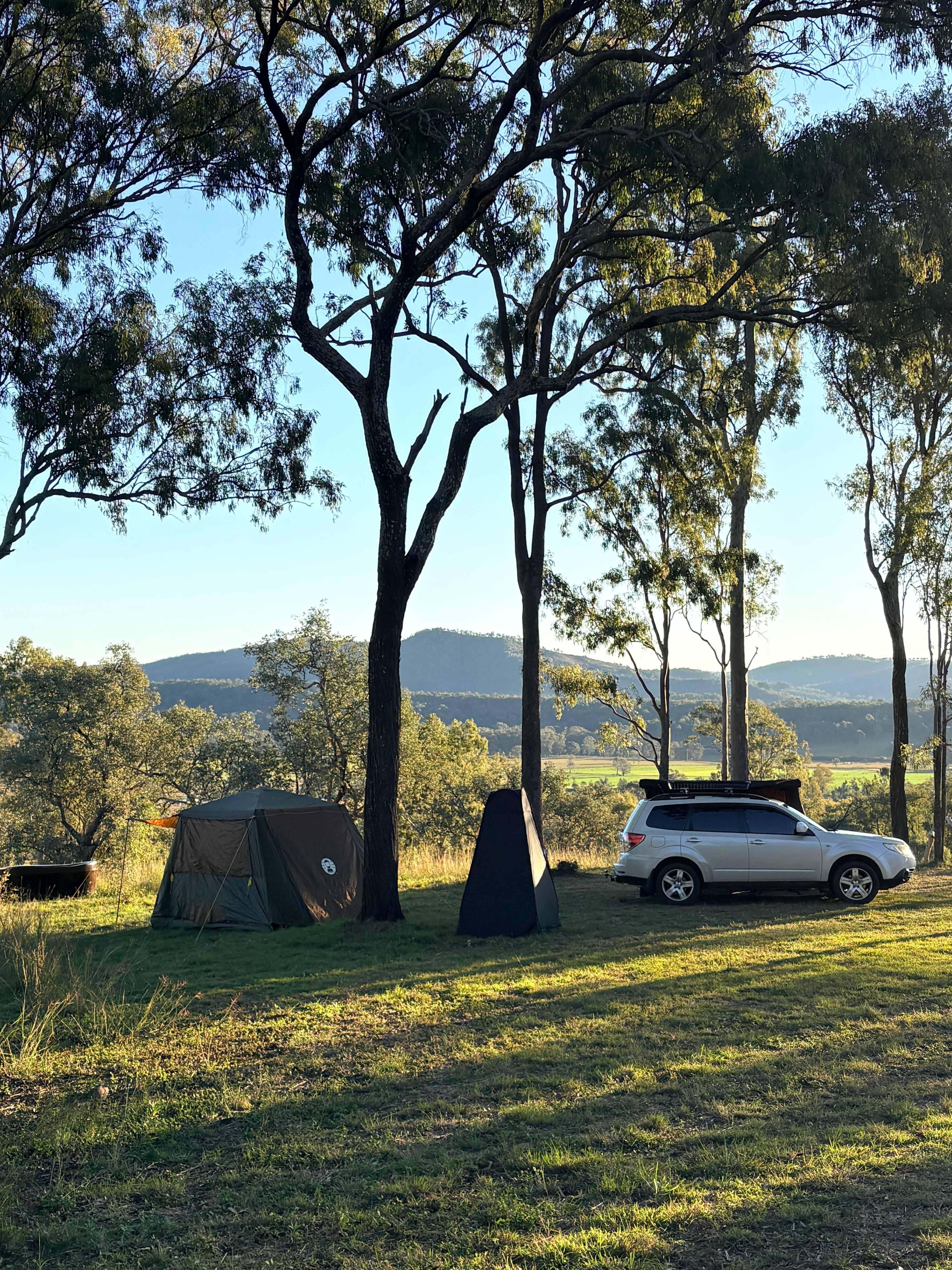Campsite all to ourselves
