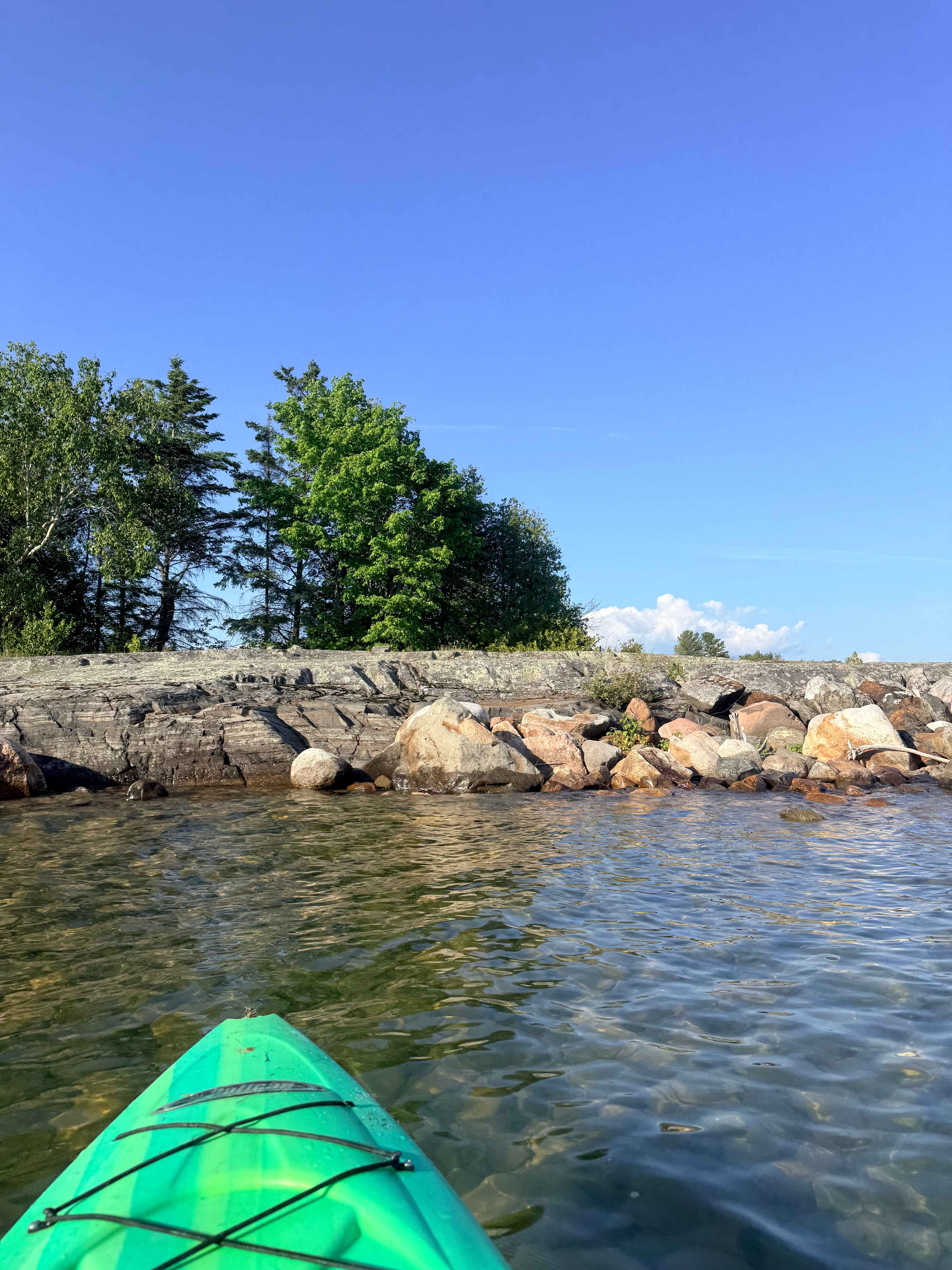 Kayaking was fun!