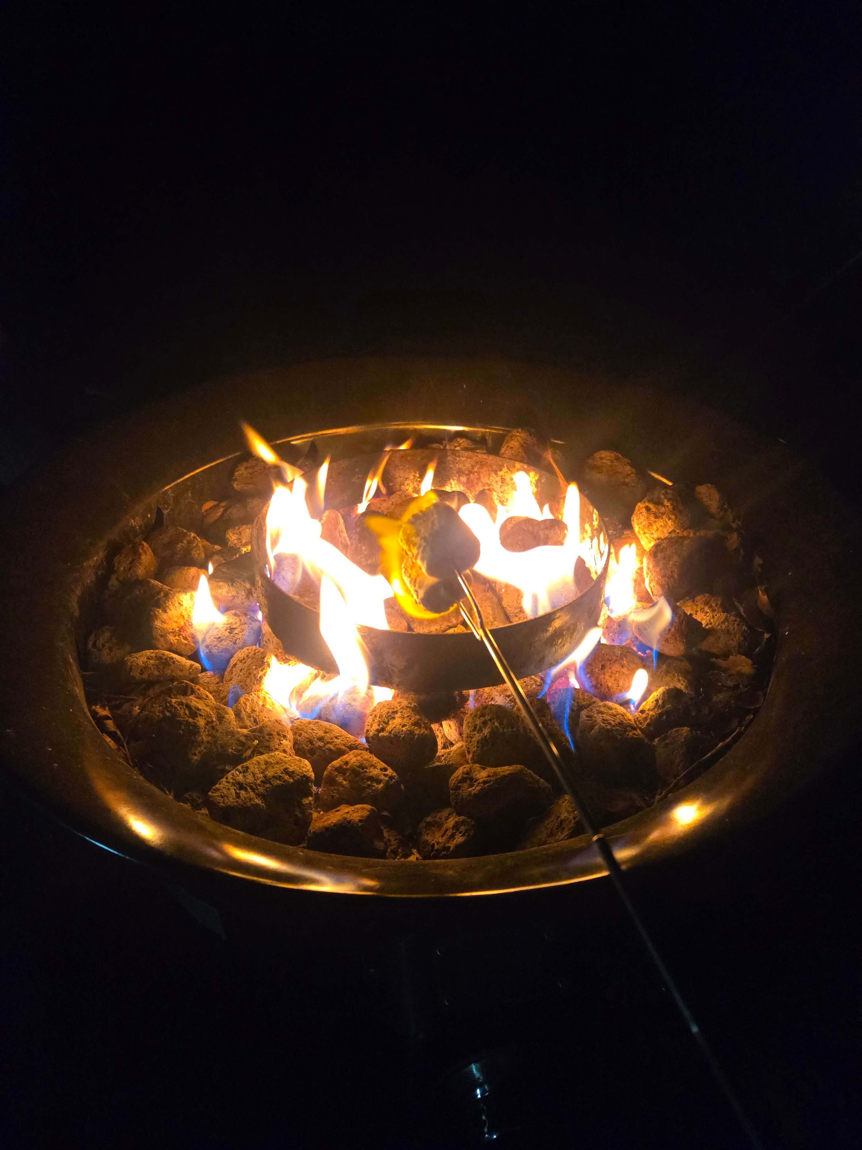 Campfire Pit available for roasting marshmallows