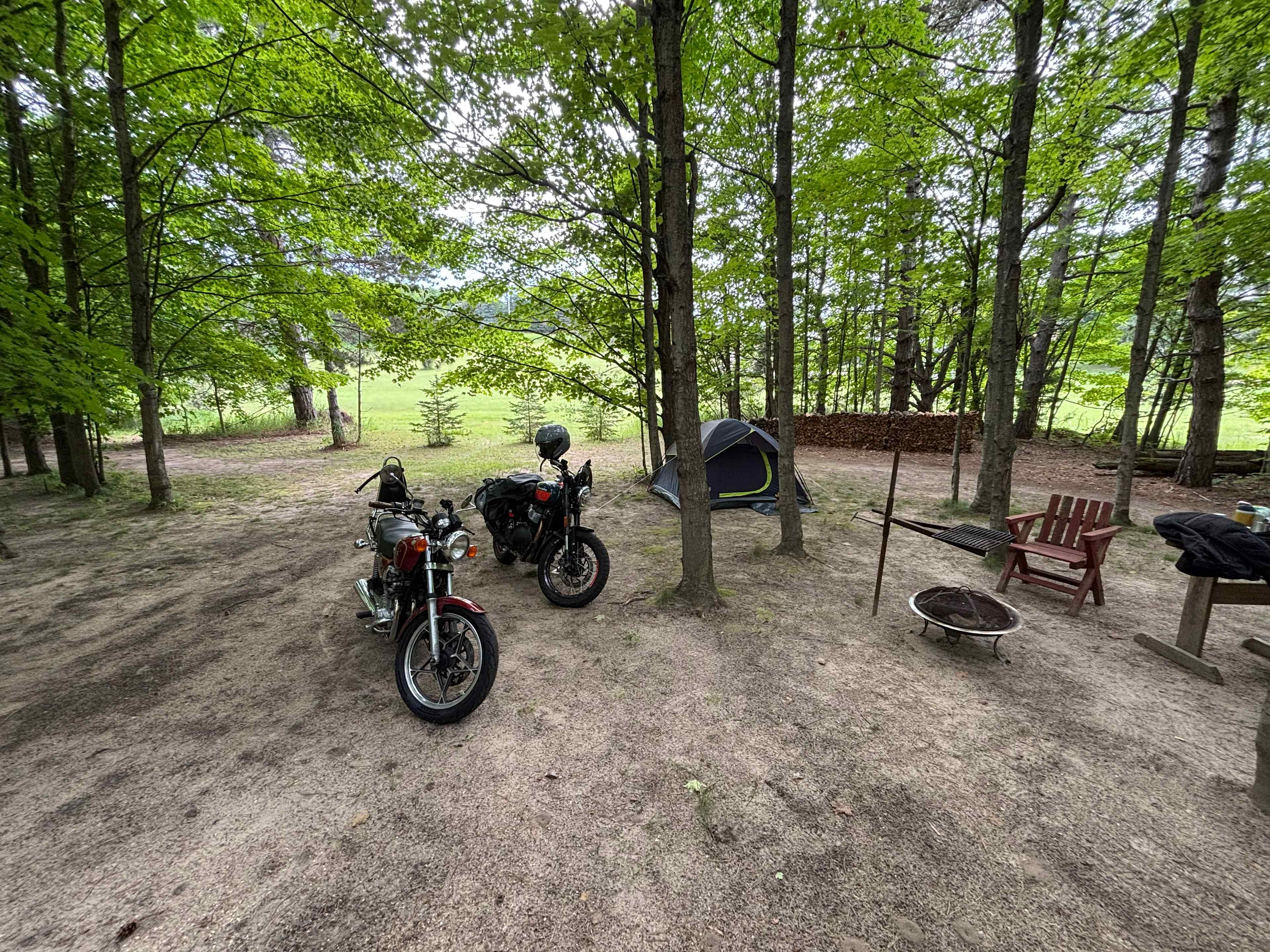 Motorcycle Tent Camp