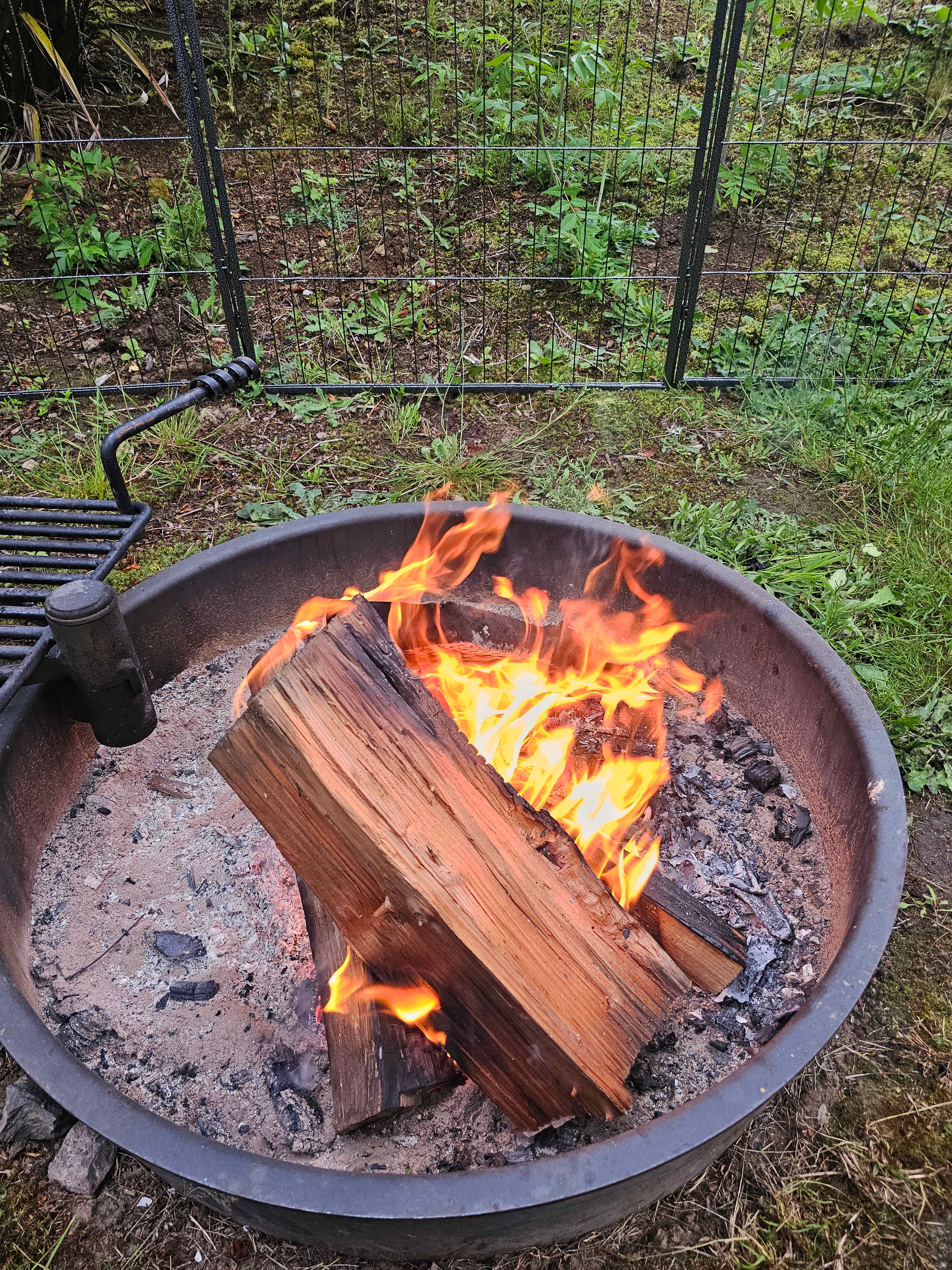 Love having fire pit