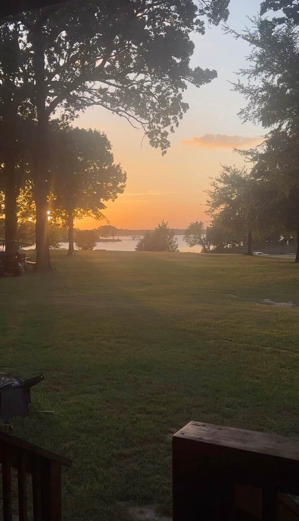 View from the porch.