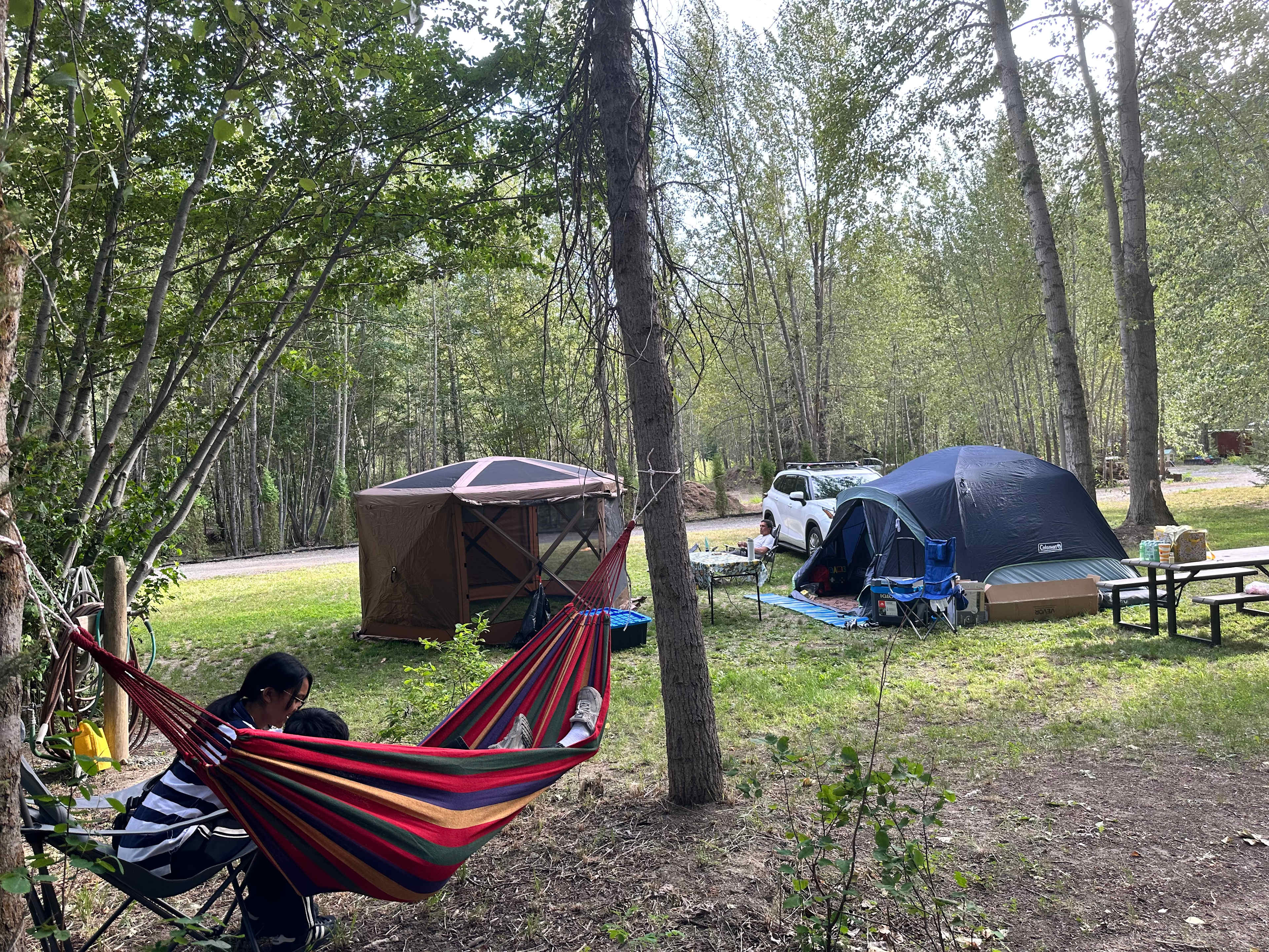 relaxing