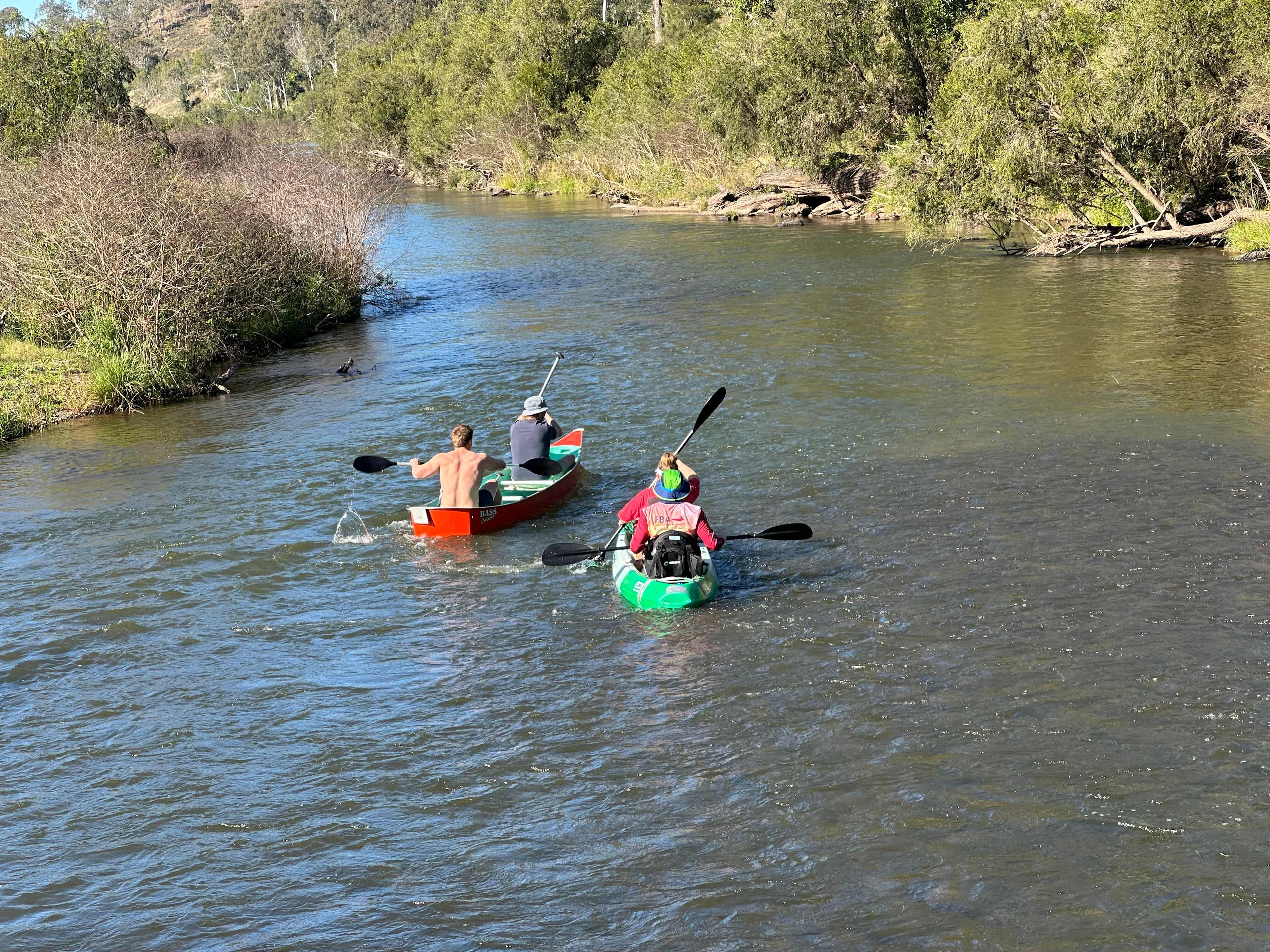 Weefarm Brisbane River Camping