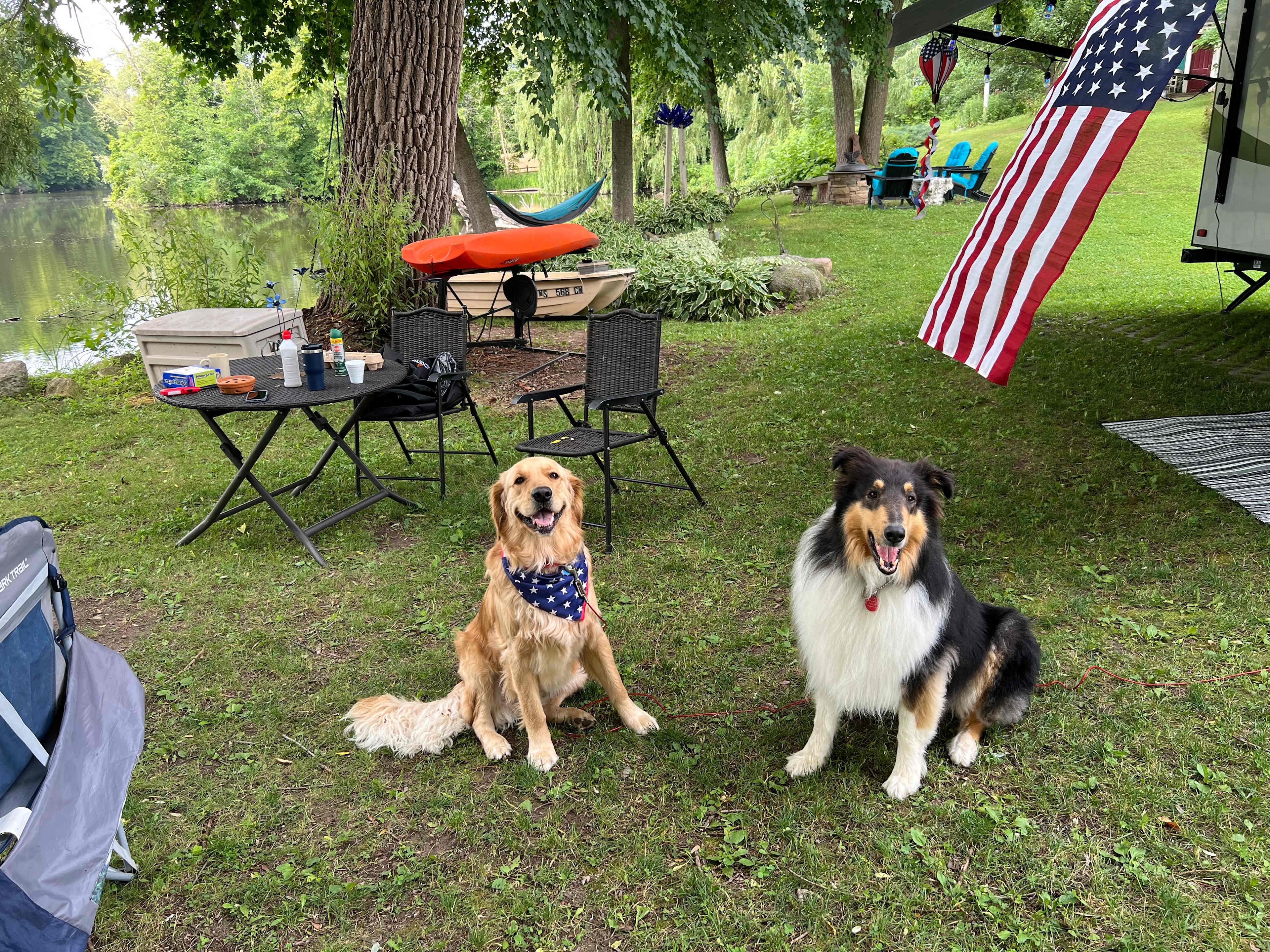 Pondfront RV Site near Road America