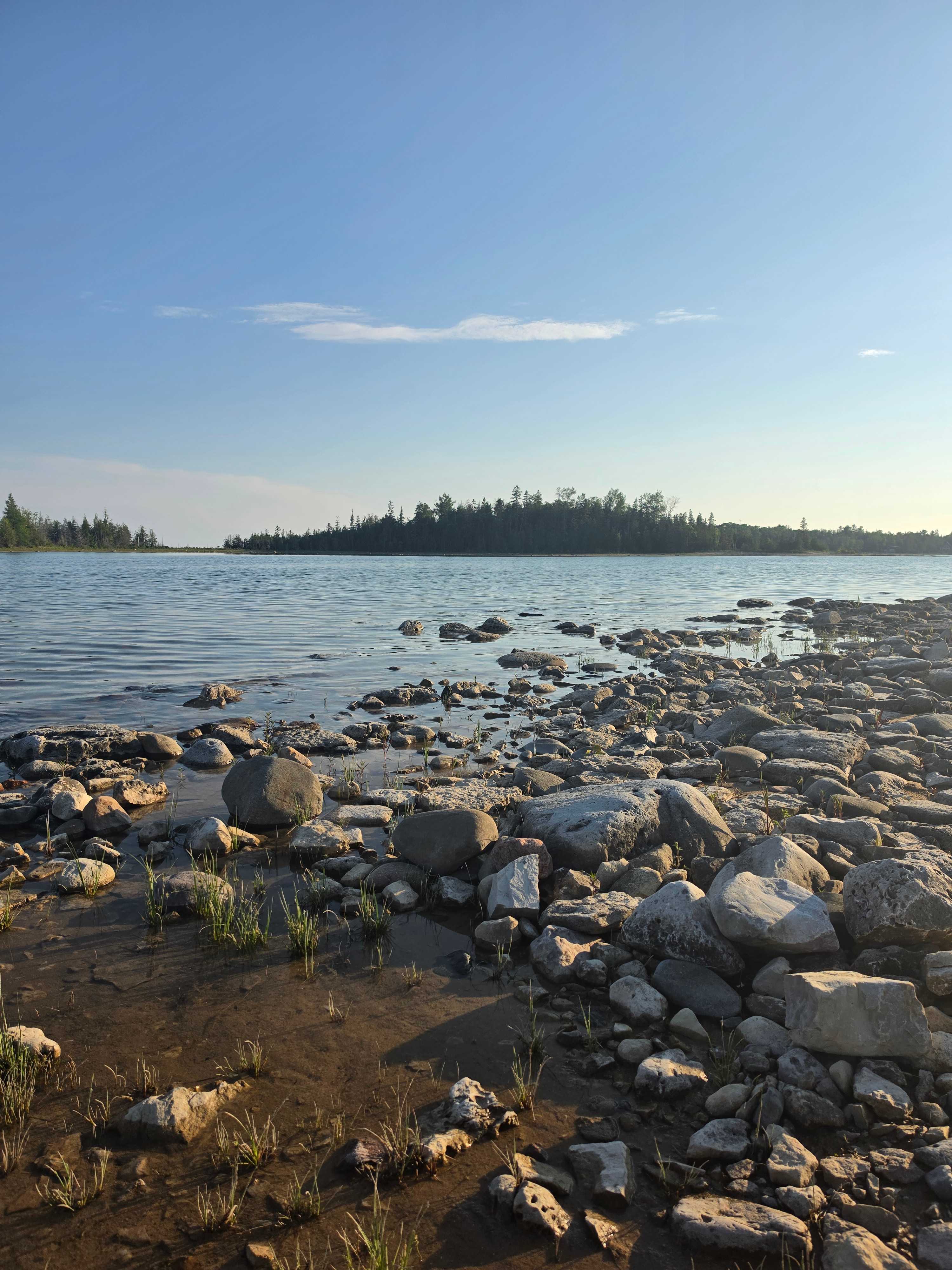 Lake Huron frontage Campsite