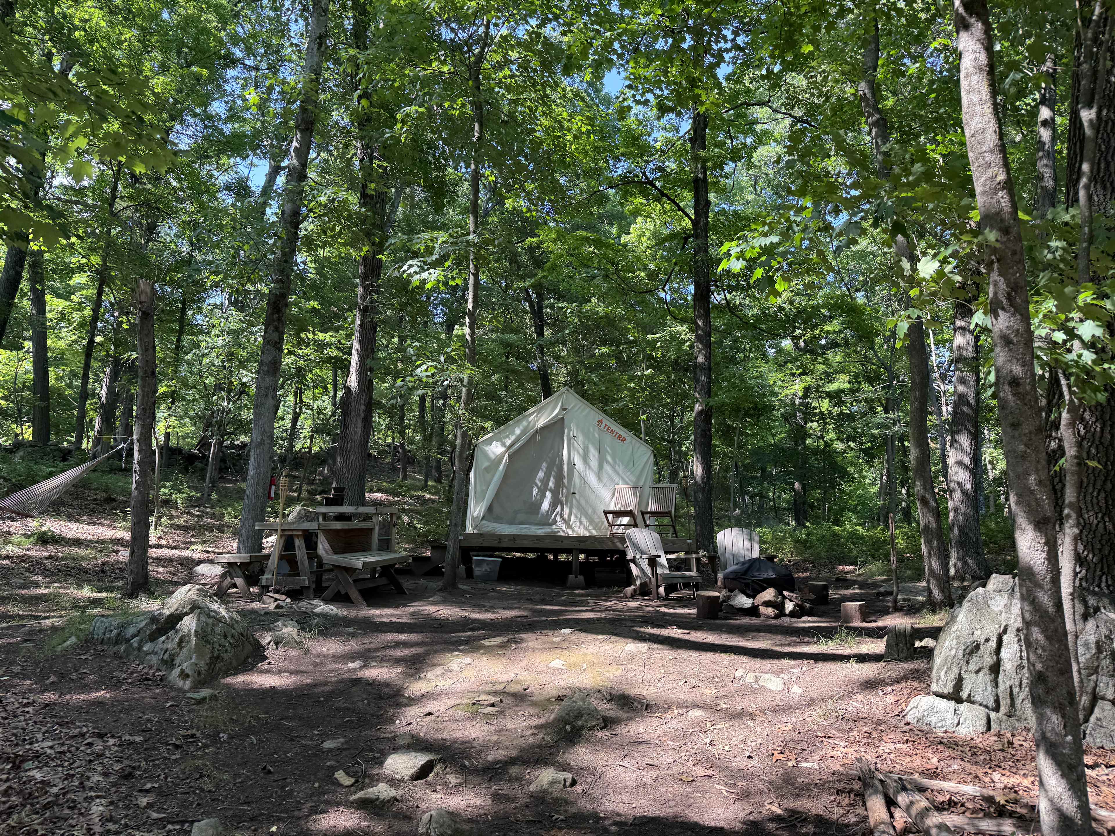 Luxury Camping at 'Higher Ground'