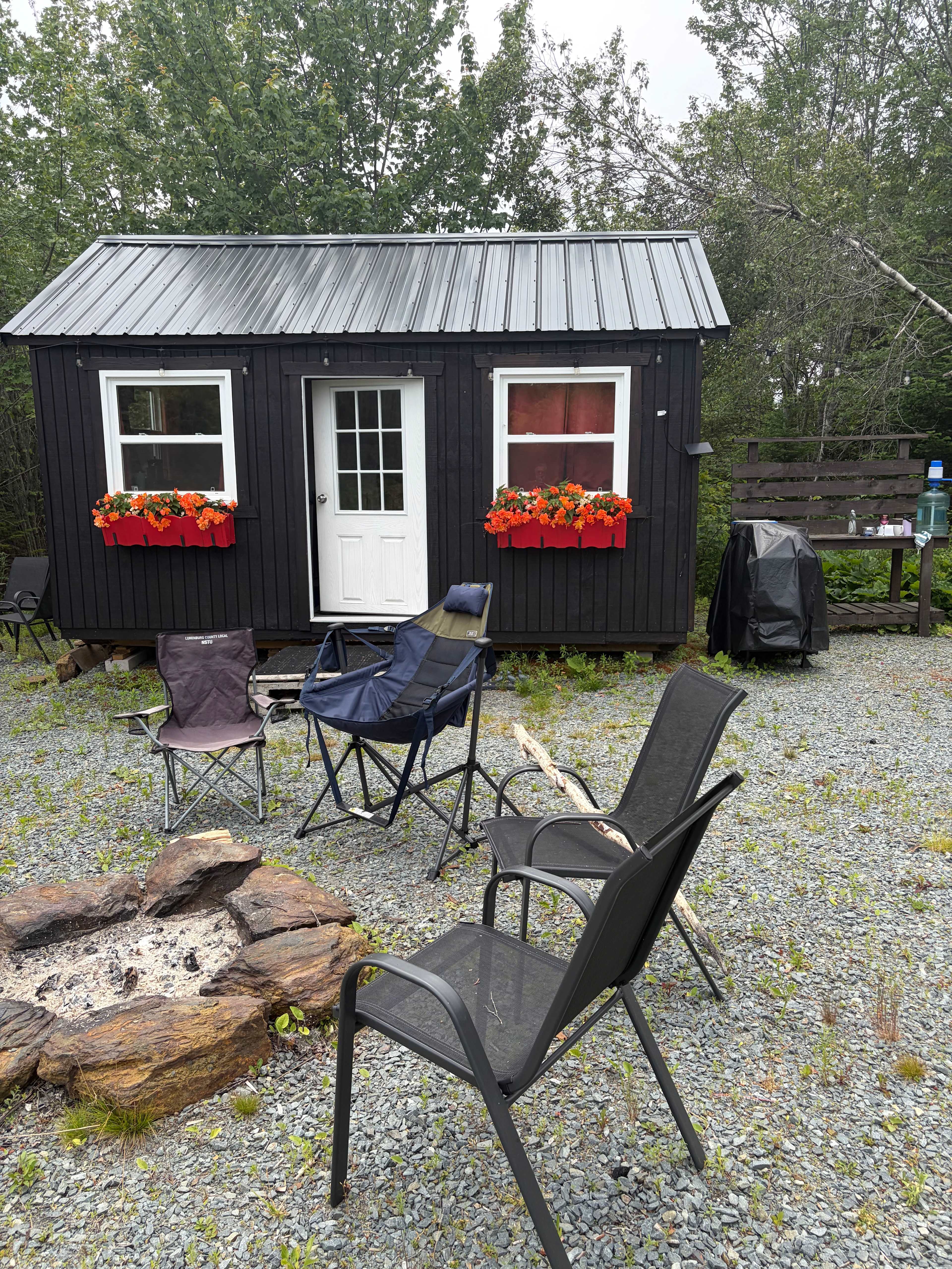 The Landing Cabin.