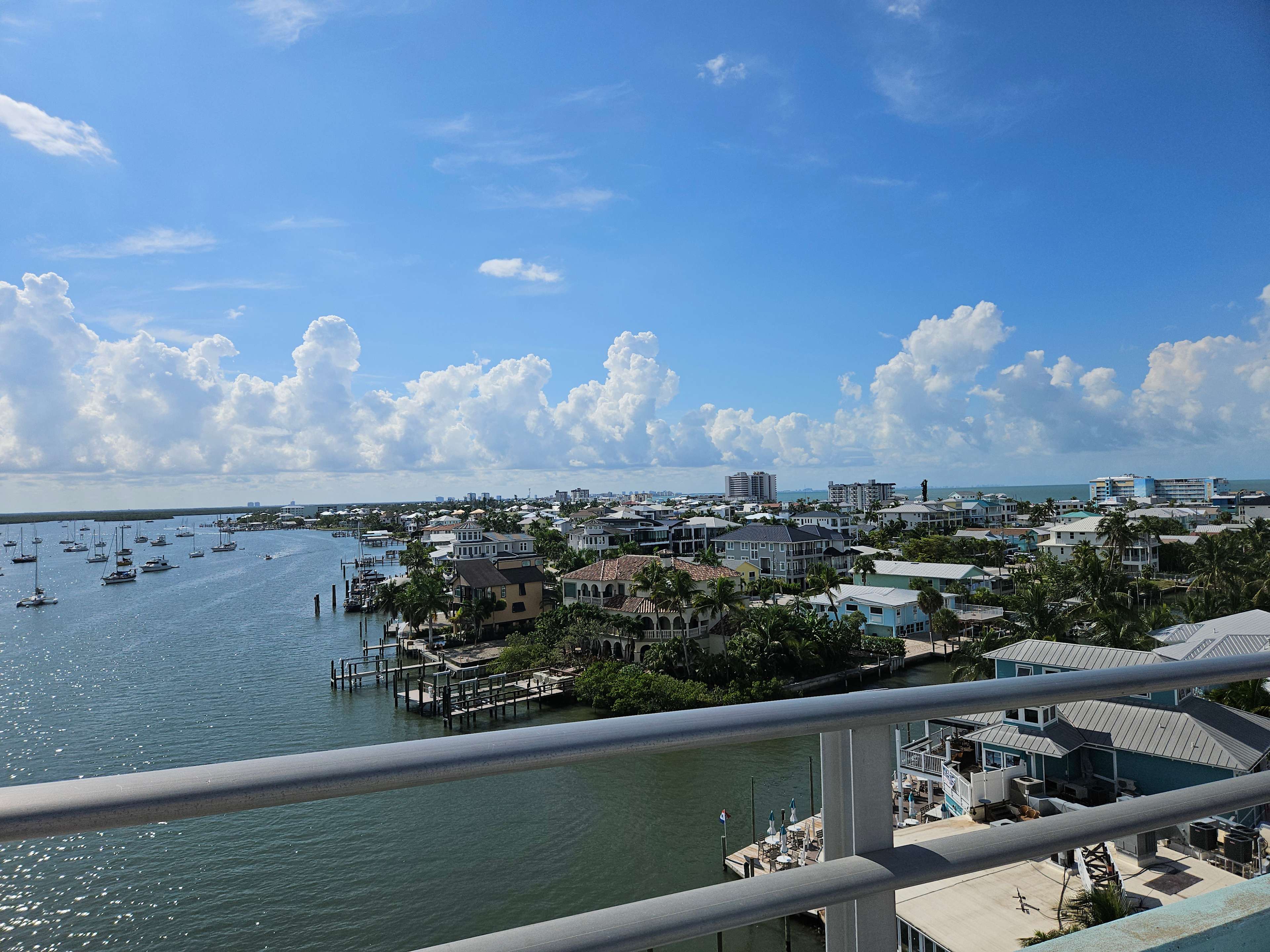 View from the bridge