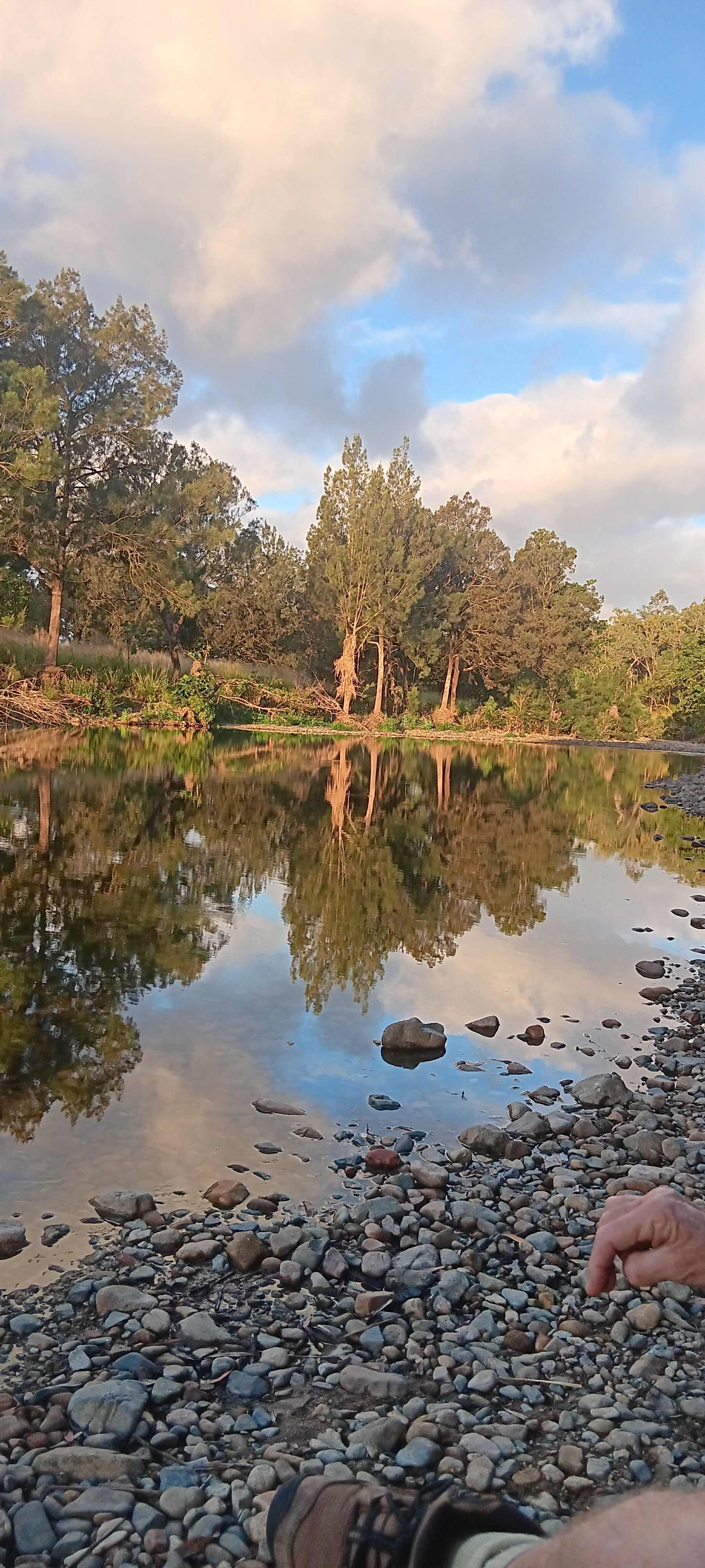 Creek and Antique Camping