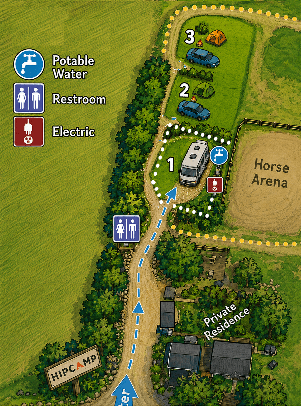 Picture of the site
