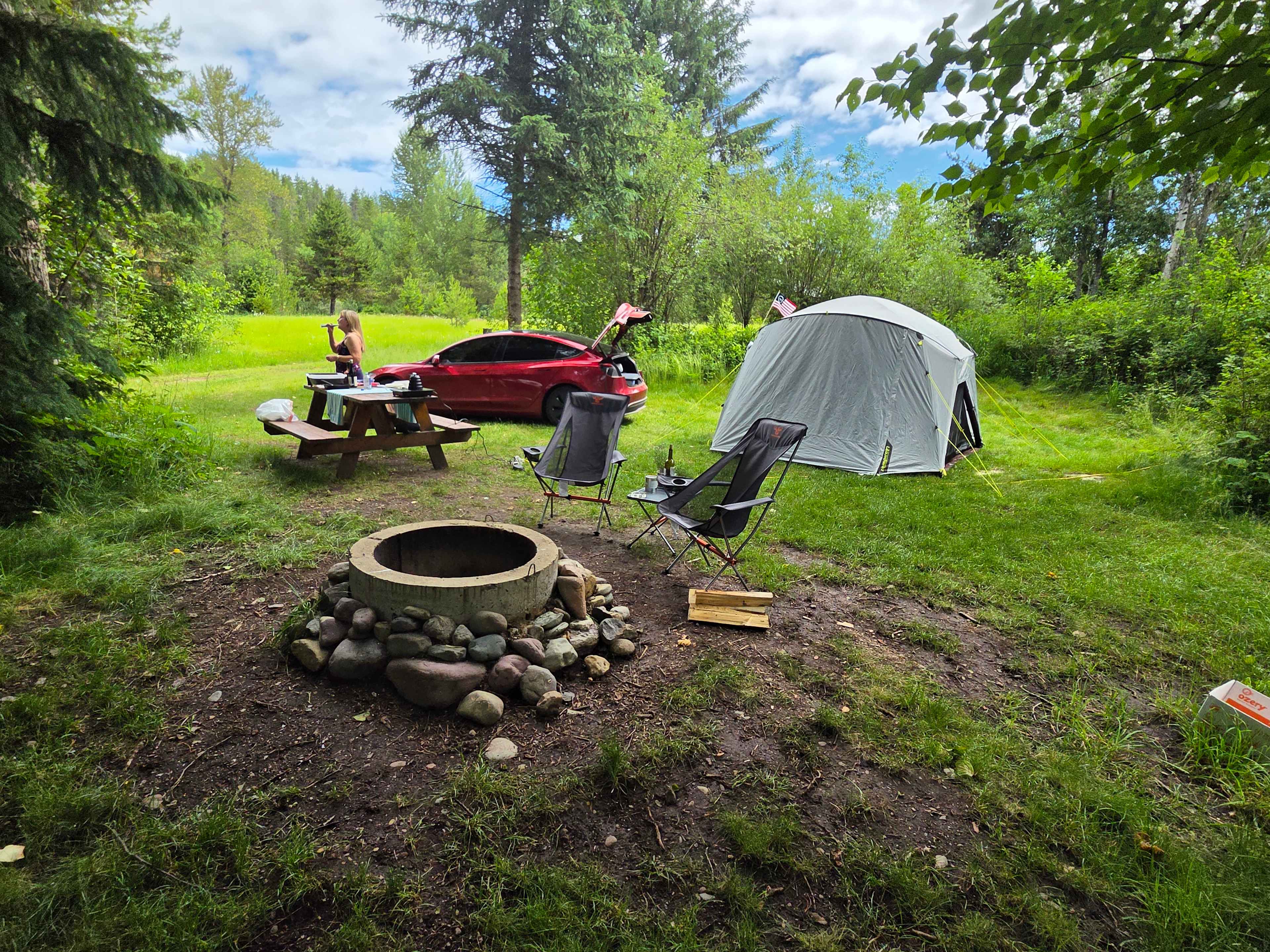 ❤️ Glacier HipCamp 🏕️