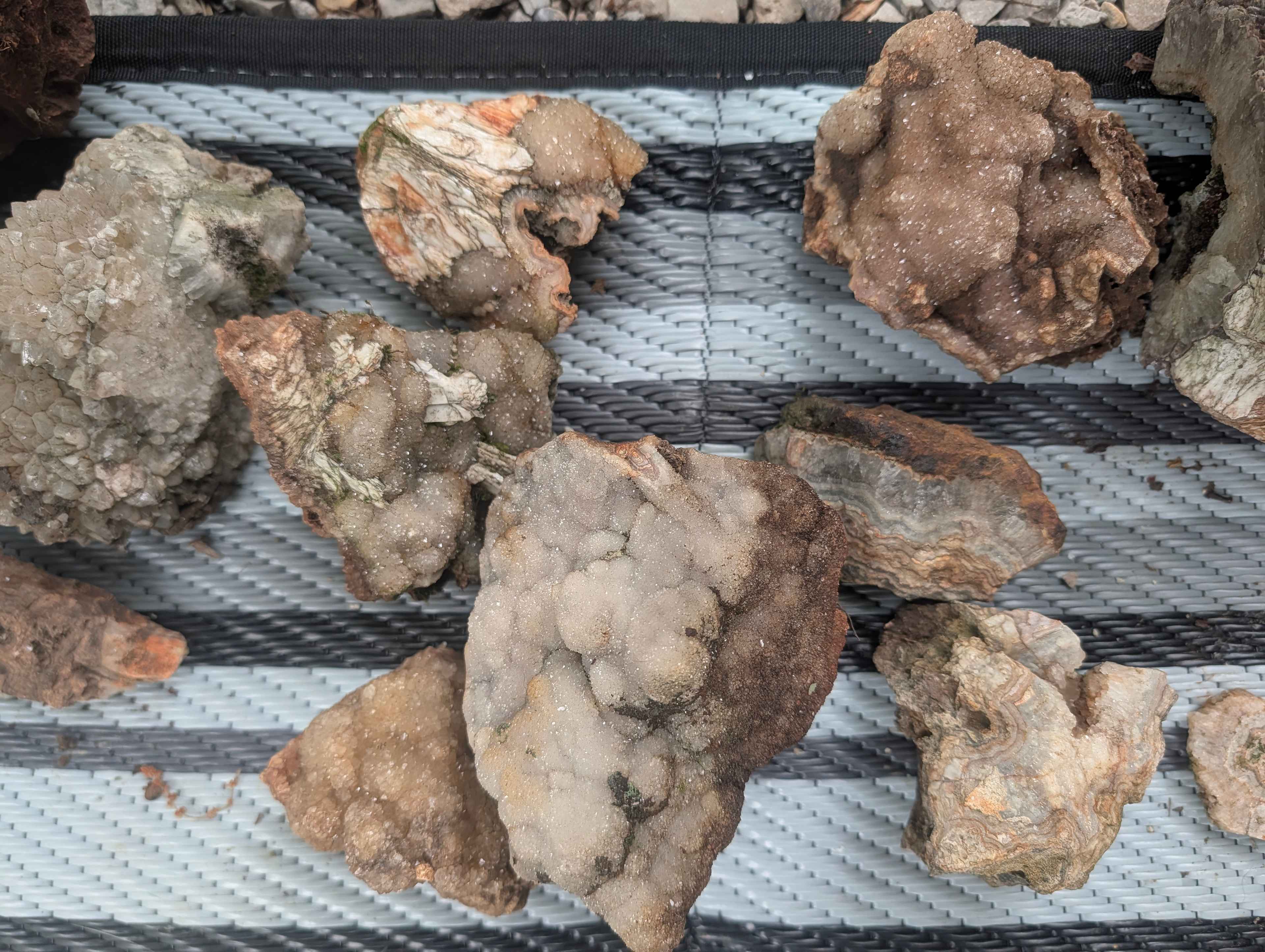 Good stuff, druzy, agate