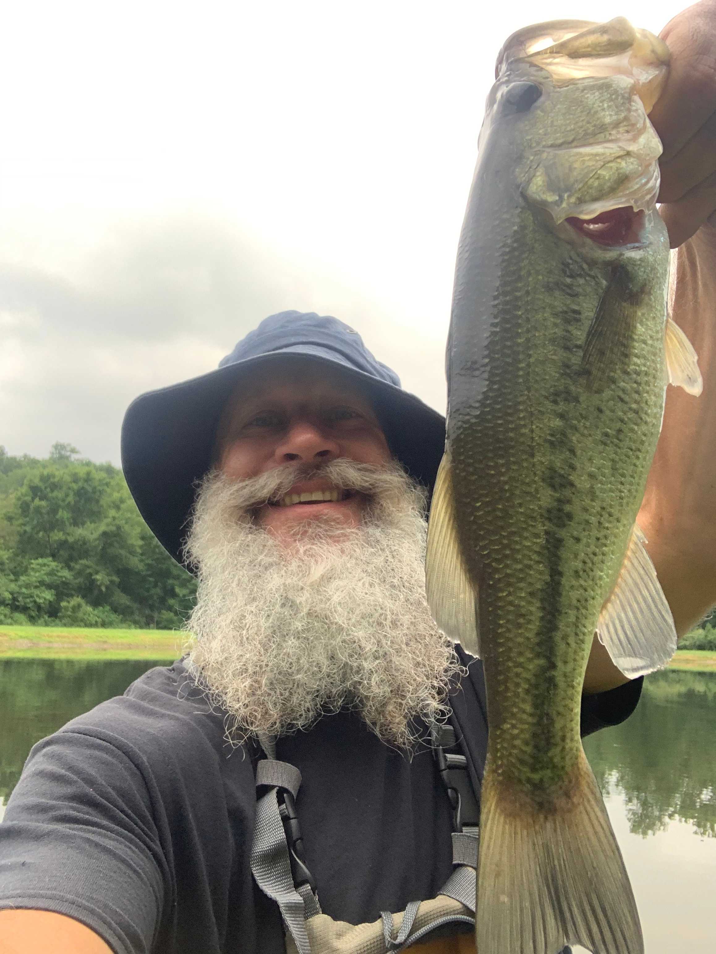 Top water action on the pond!