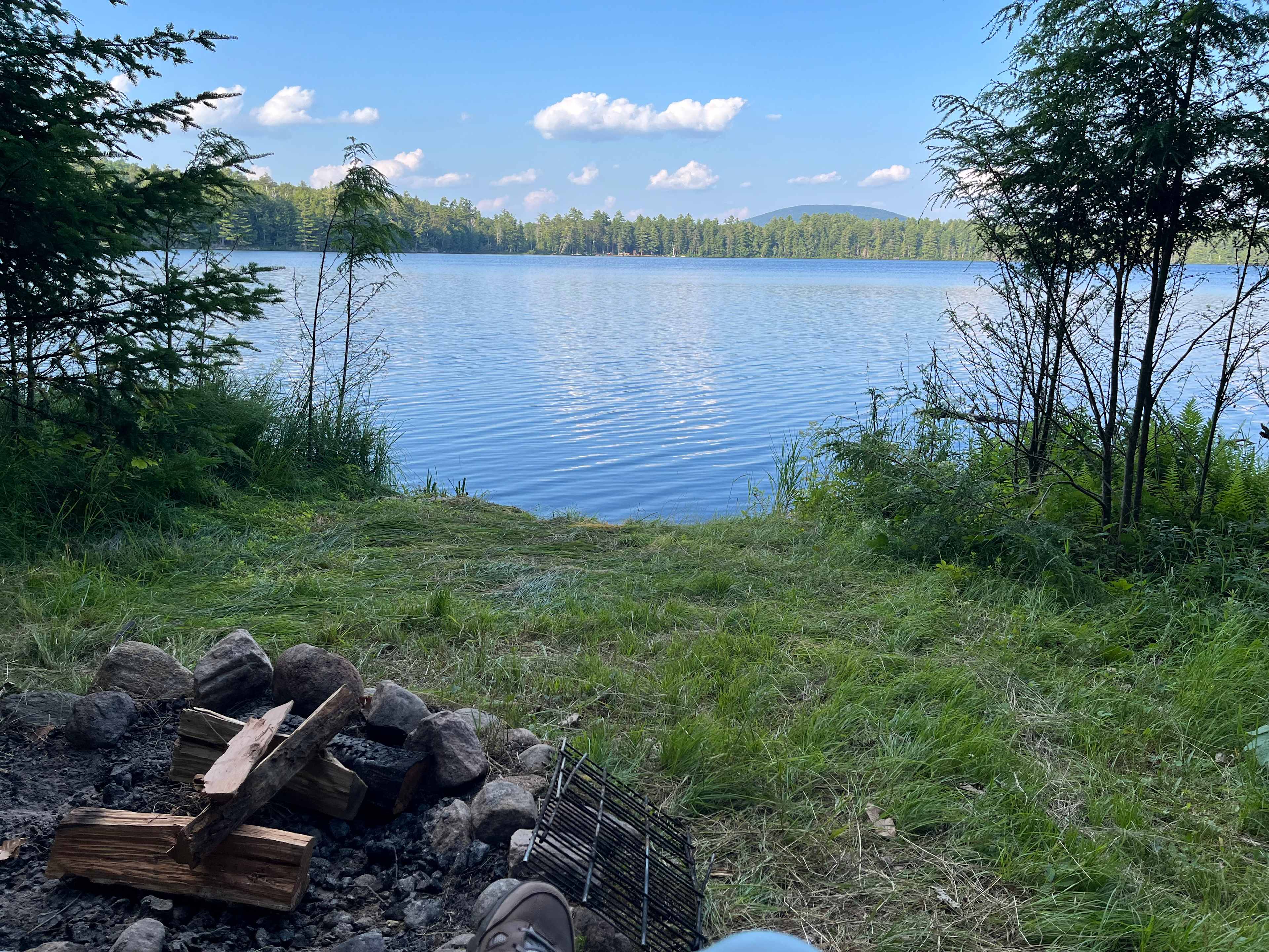 View from our fire ring. 💕