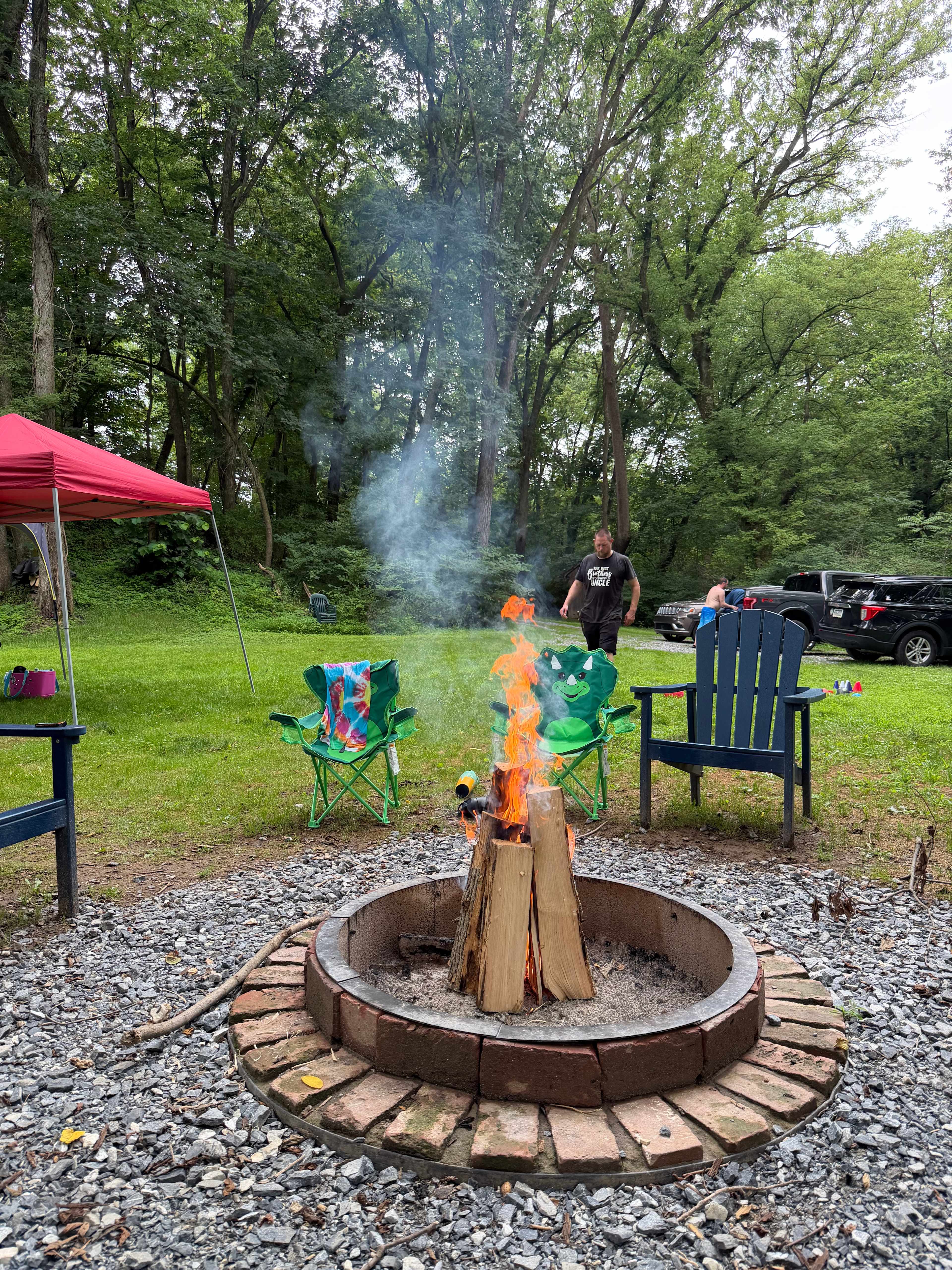 Adirondack chairs were an added bonus.