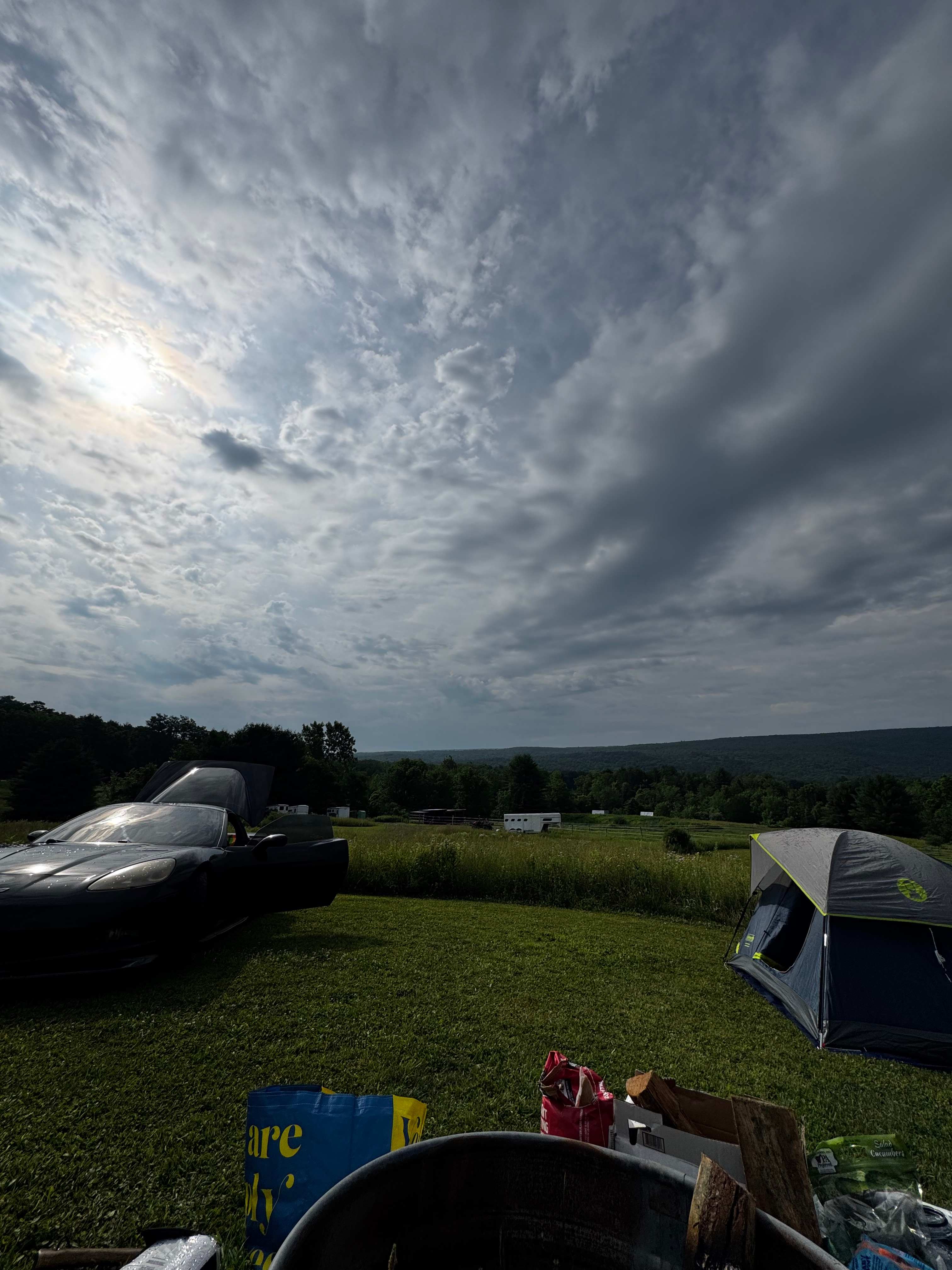 Gunx Camping On A Horse Farm!