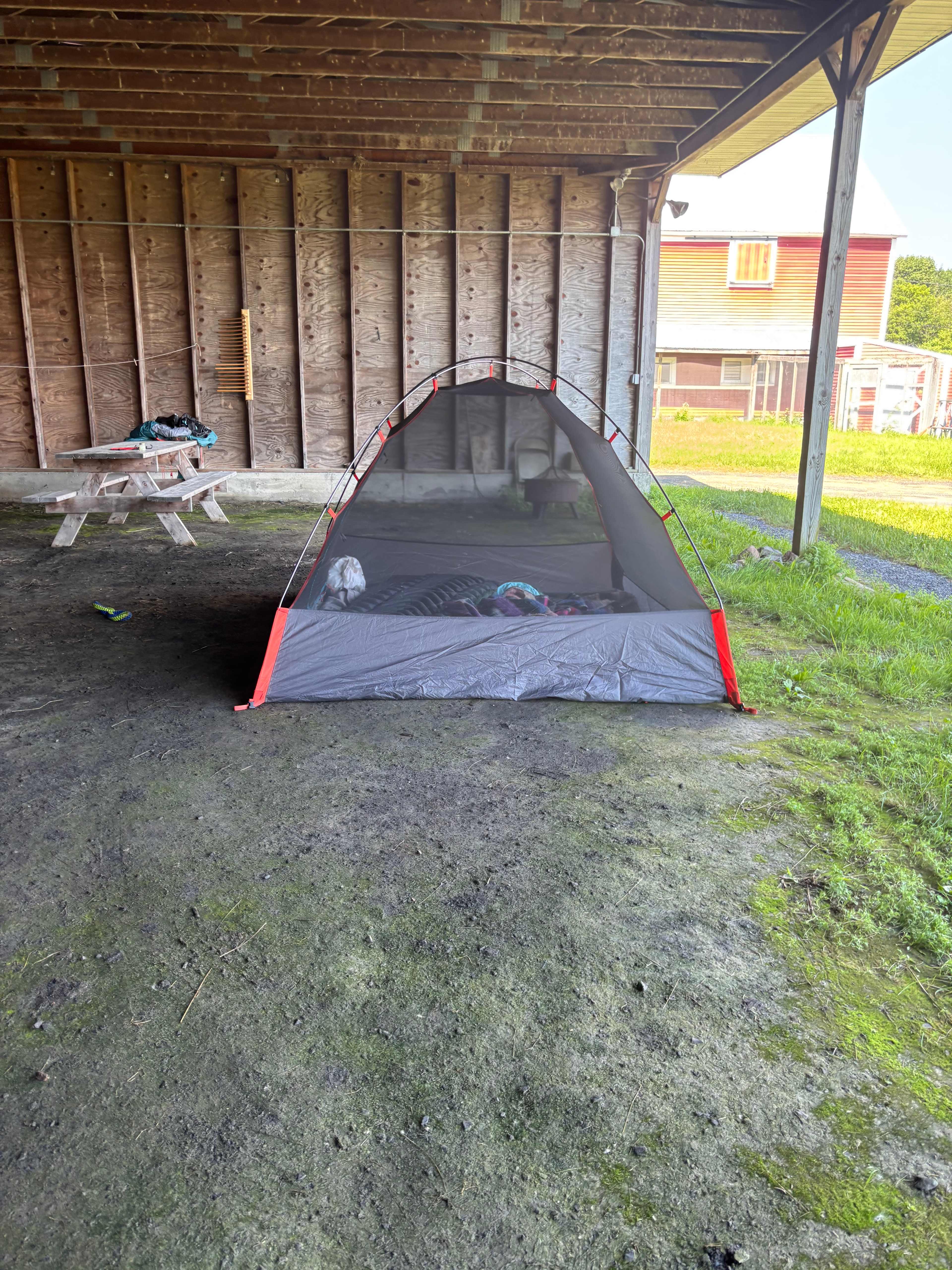 Plenty of space for spreading out. 