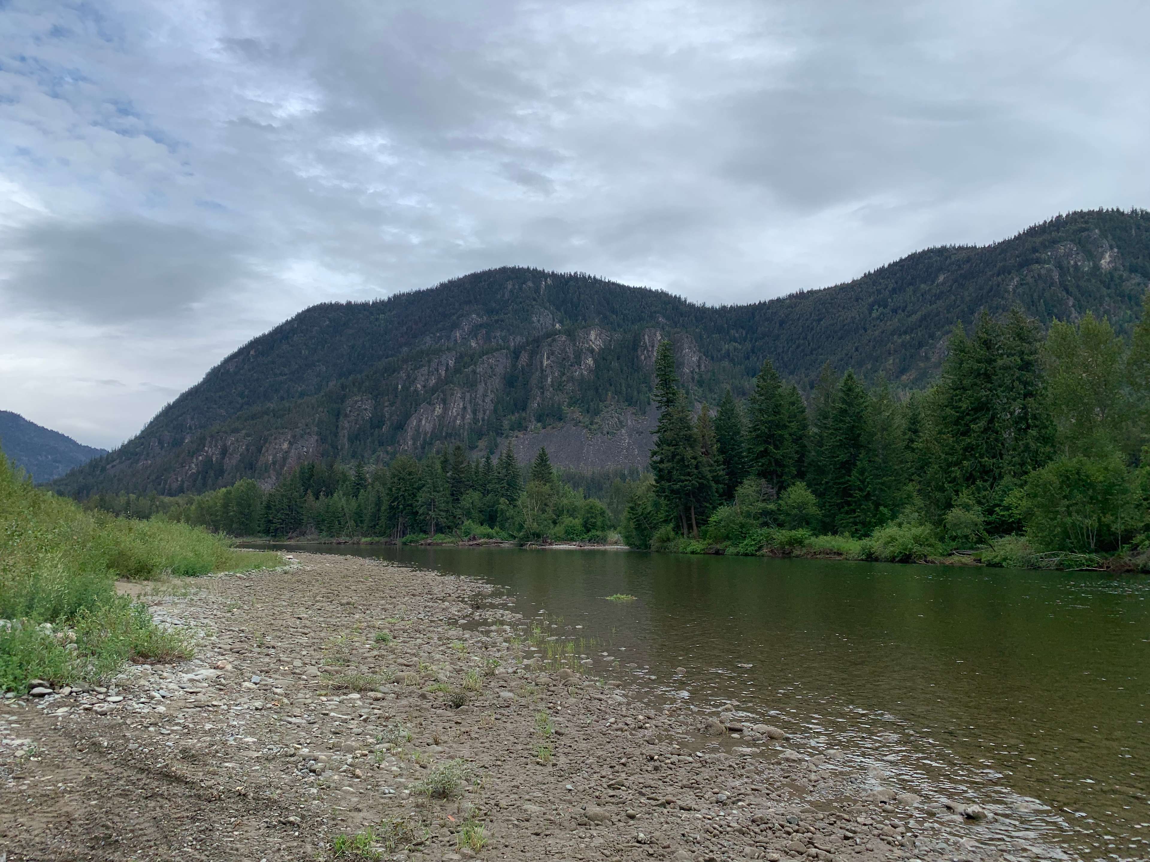 Beautiful river trail
