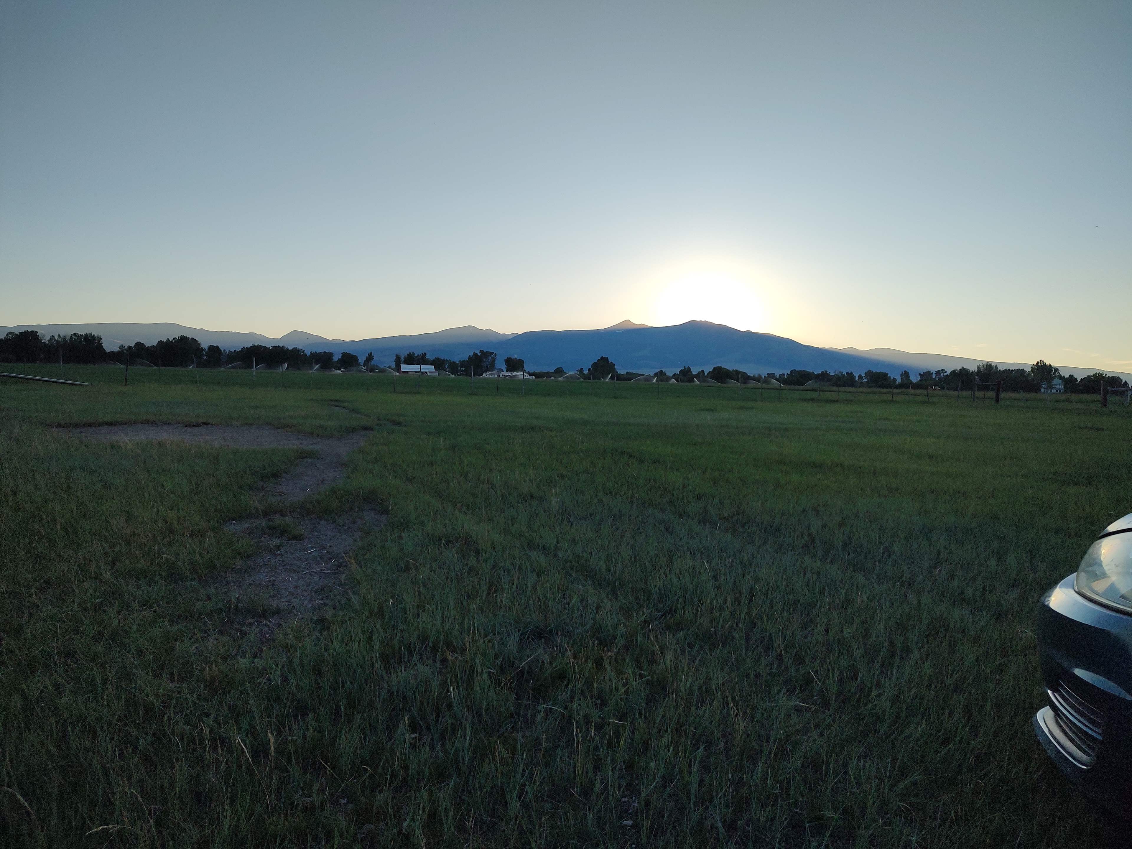 Plenty of space and views