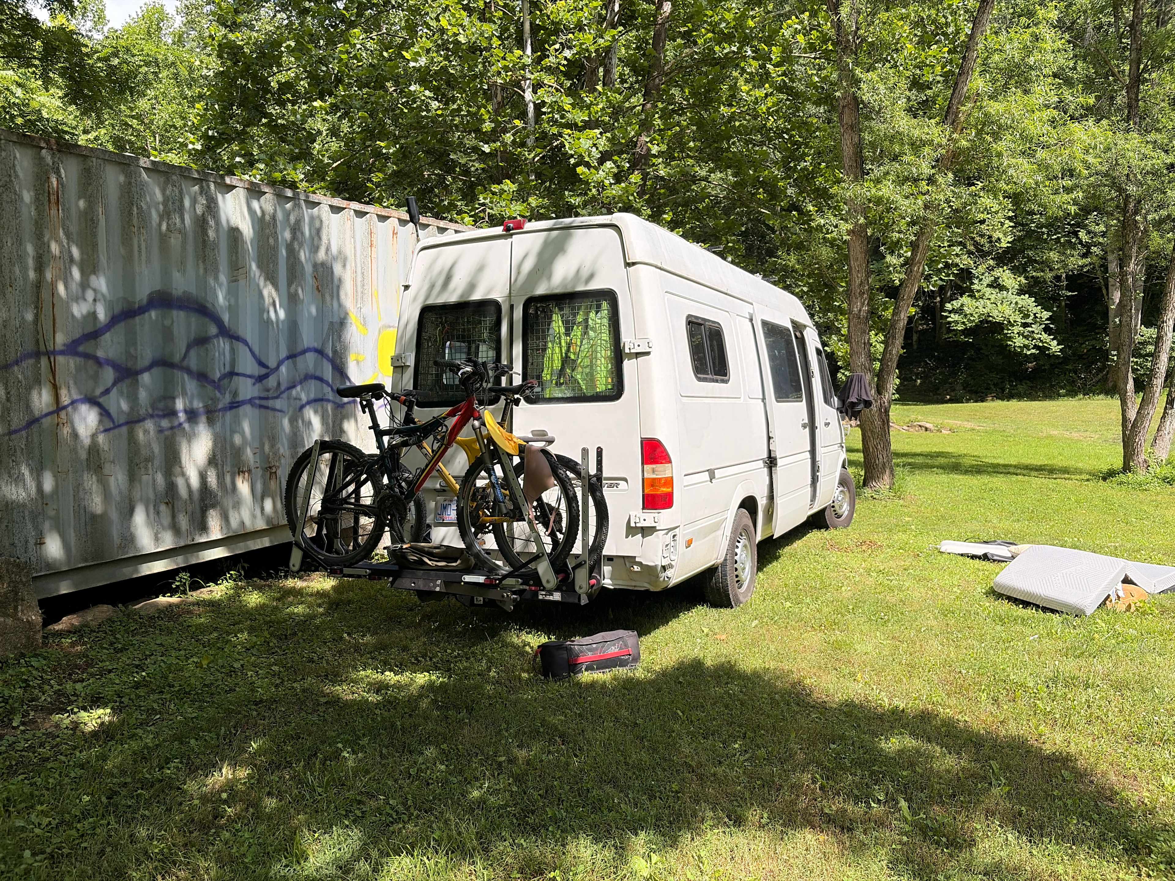 van camping