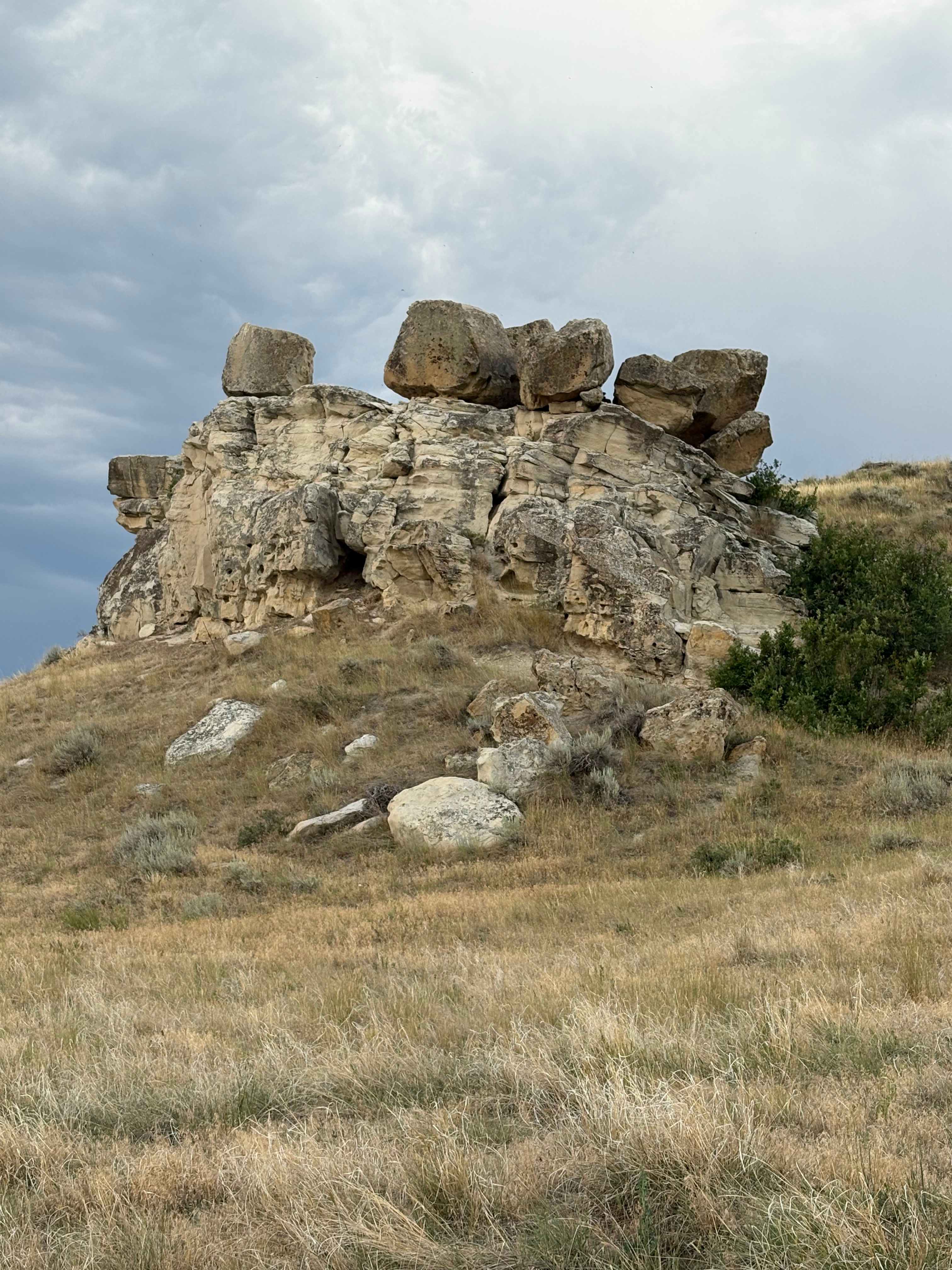 Trees, Lake view, Rock buttes!