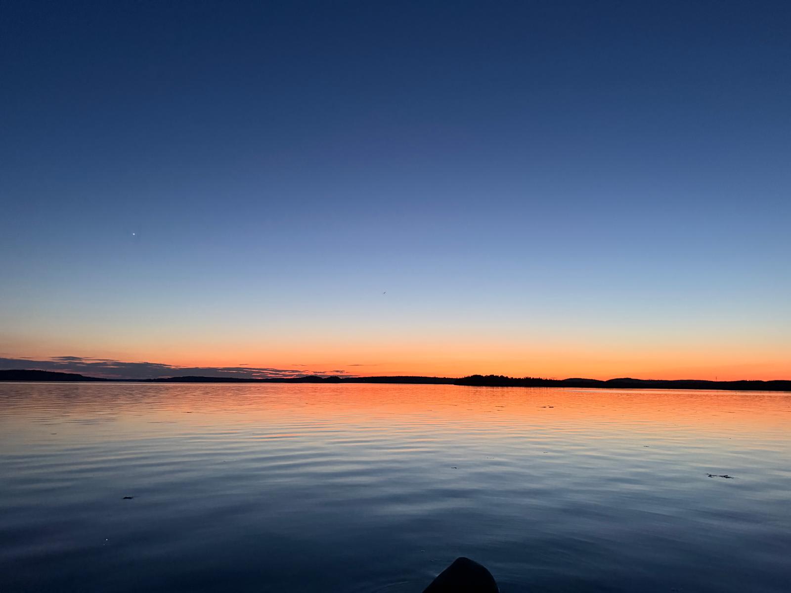Last bit of sunset 