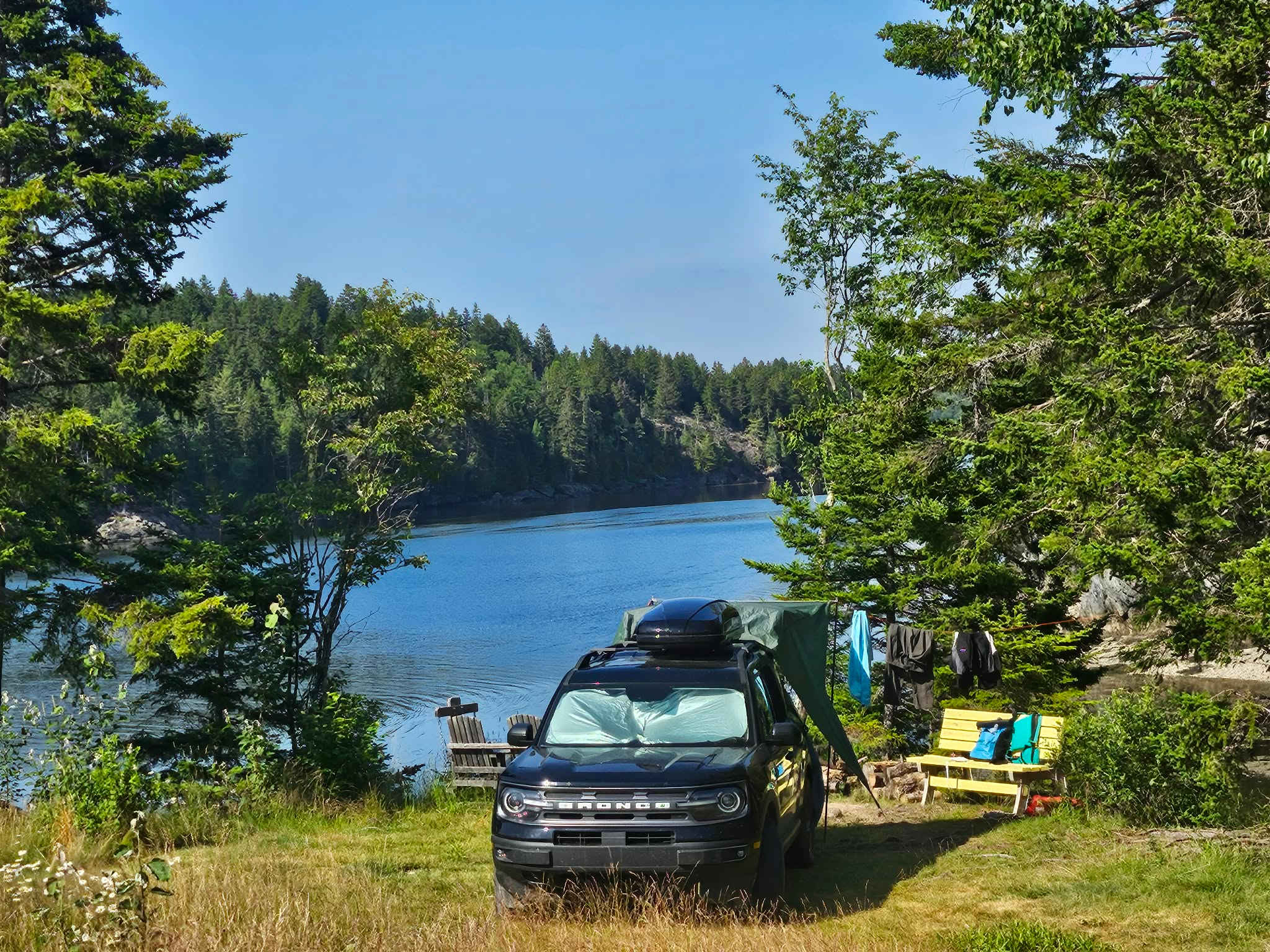 Mouth of the Magaguadavic Camping