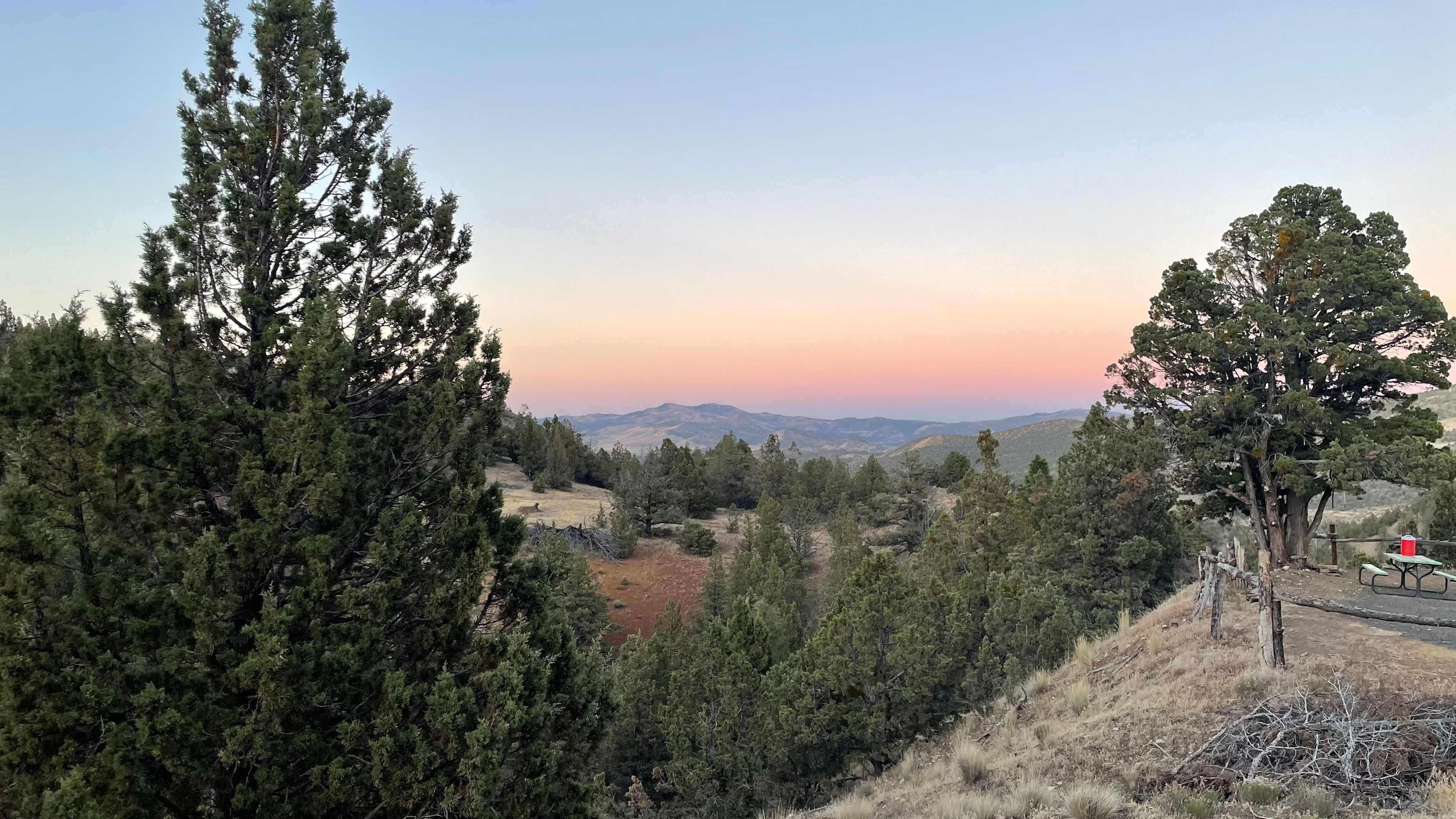 Back Side of Painted Hills Camping