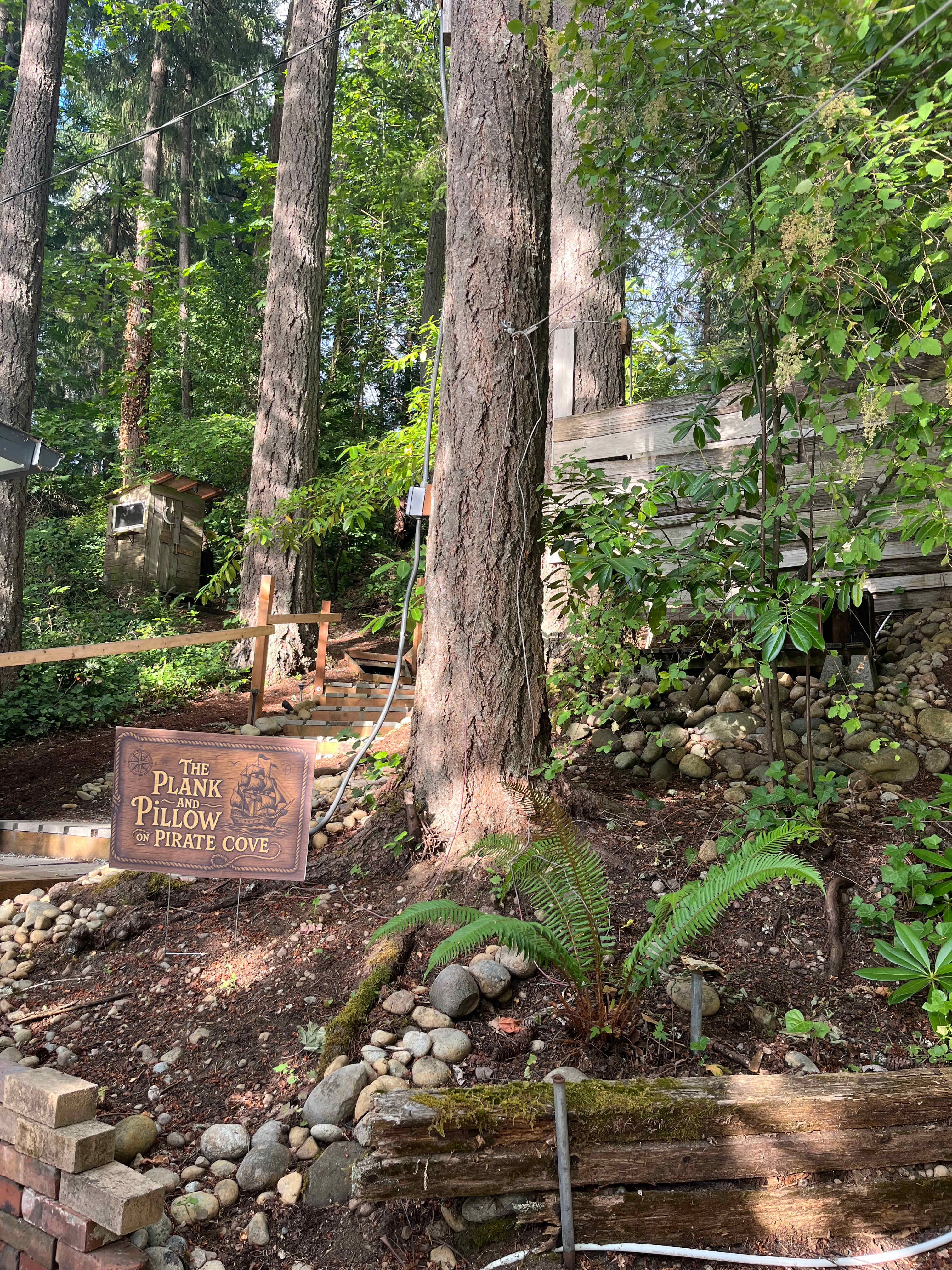 The Plank and Pillow on Pirate Cove