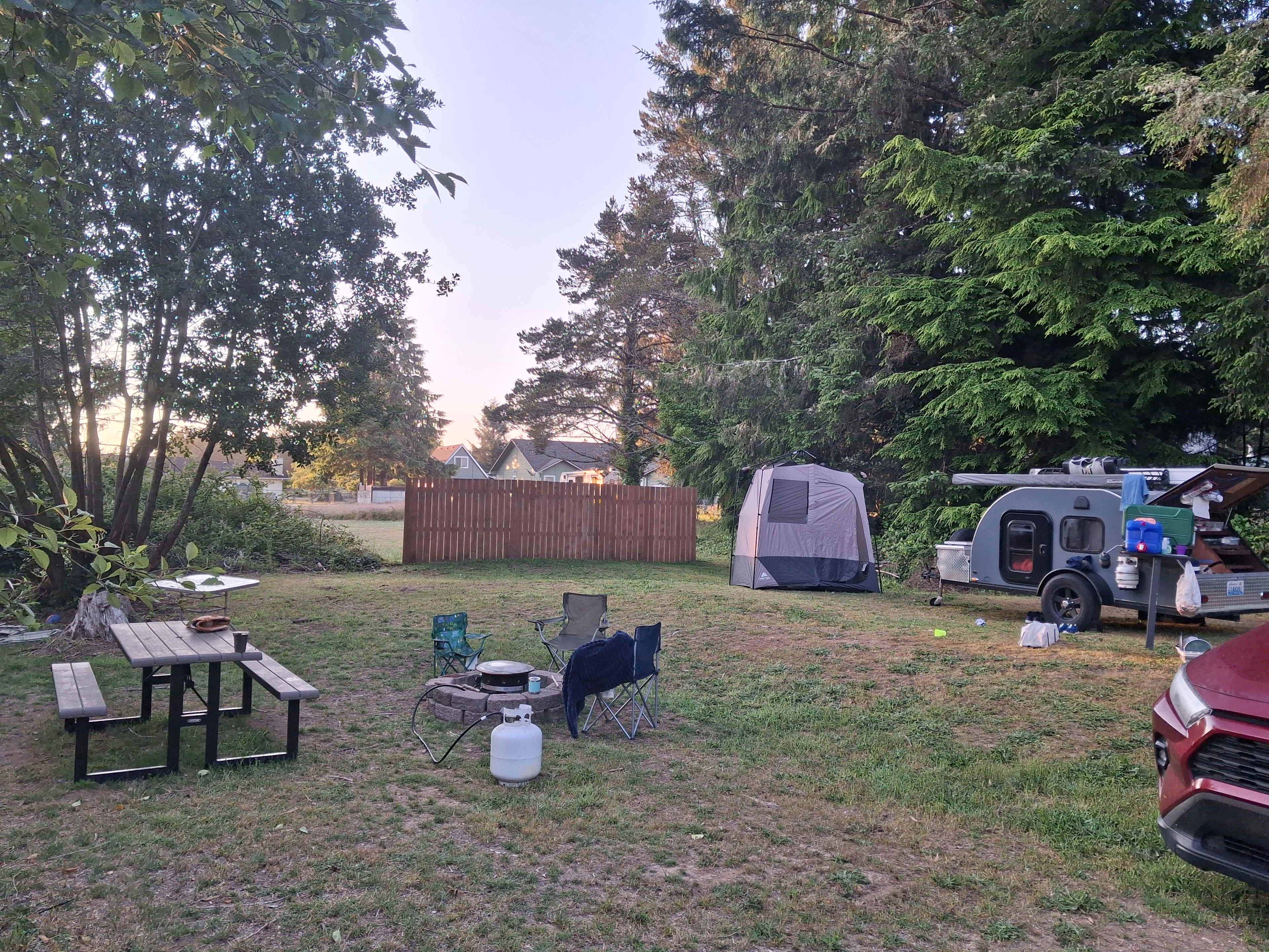 Peaceful Camp By The Beach