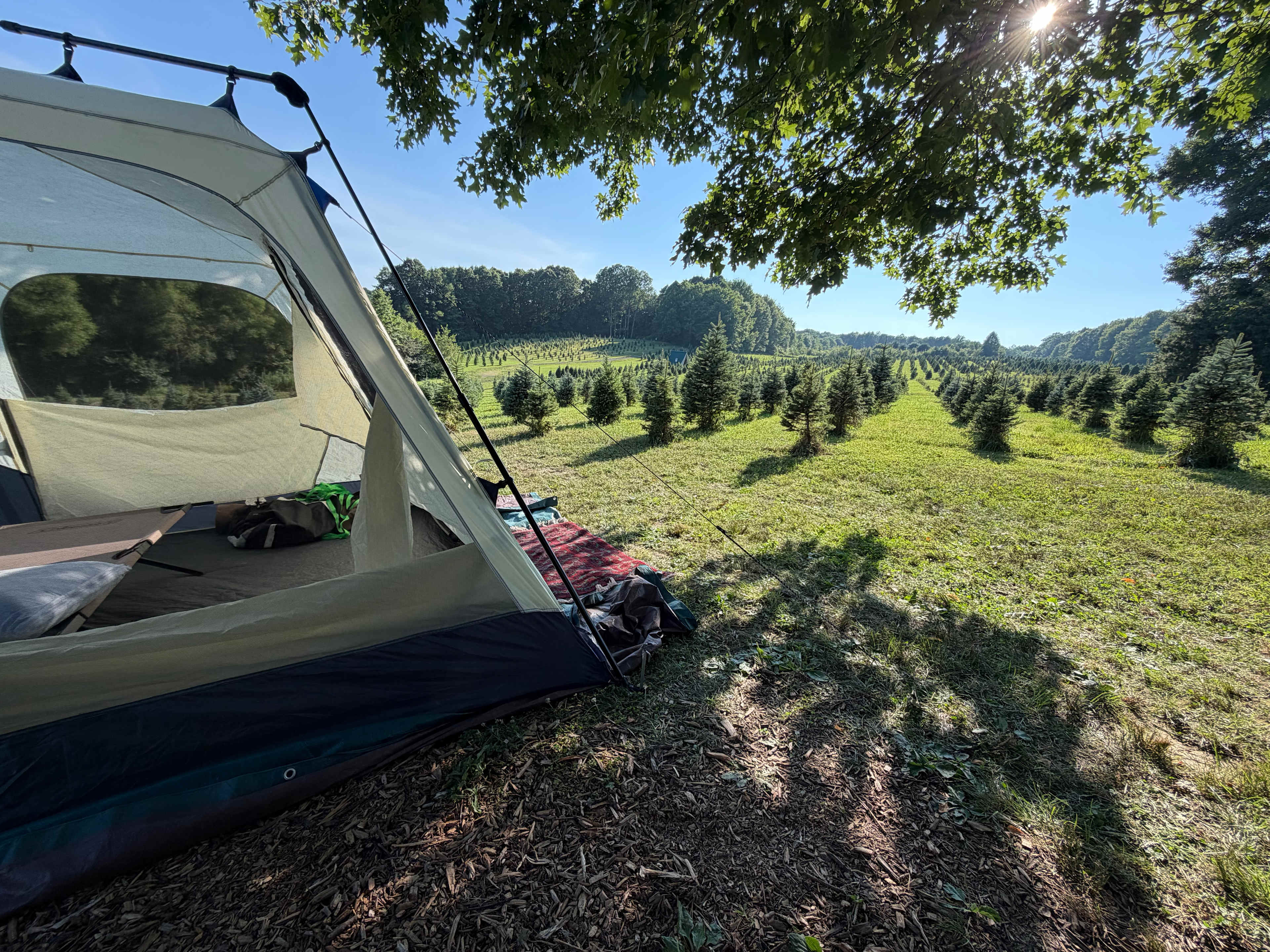 Camping at Heritage Farms