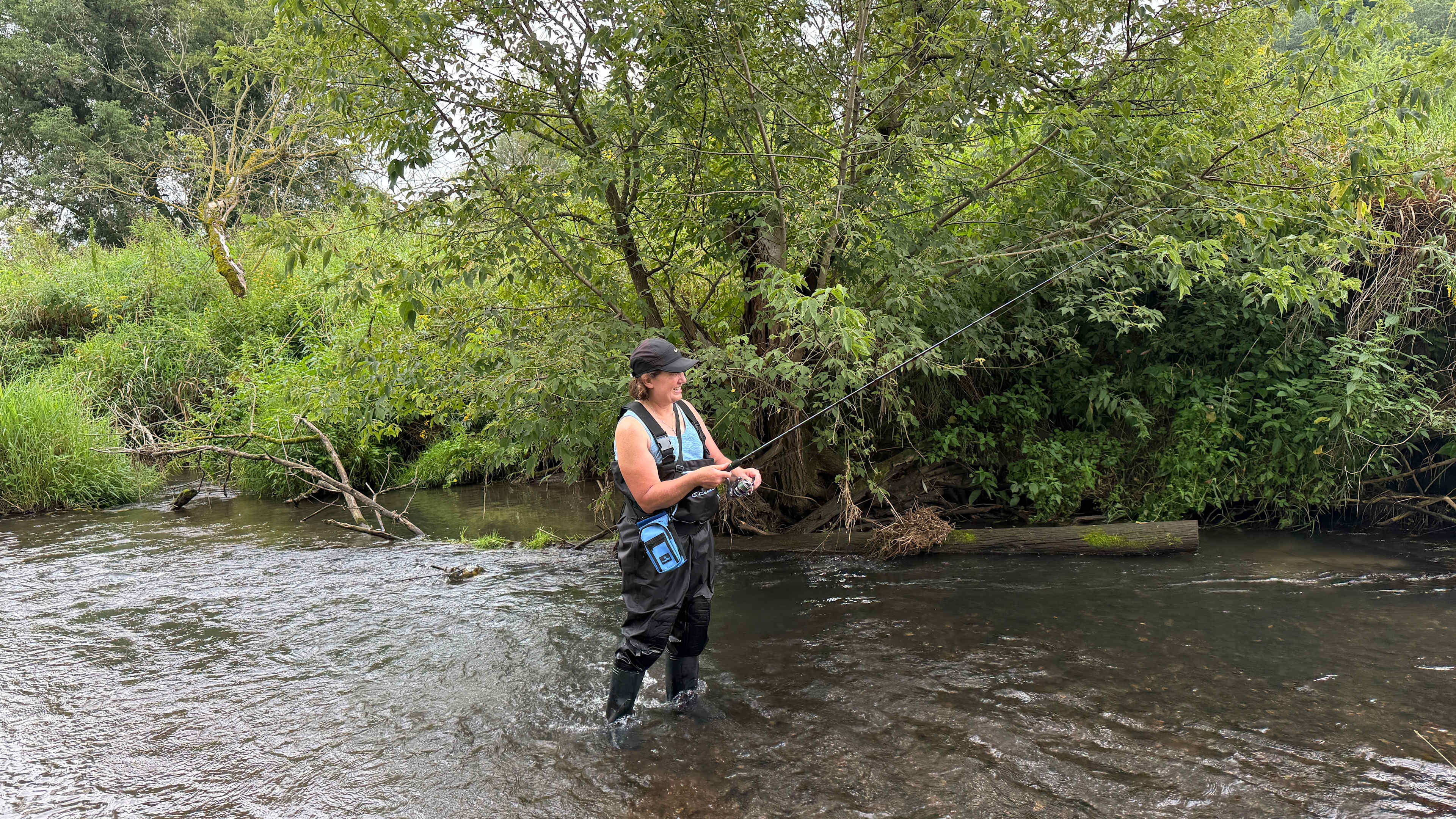 Fishing in the Pine River