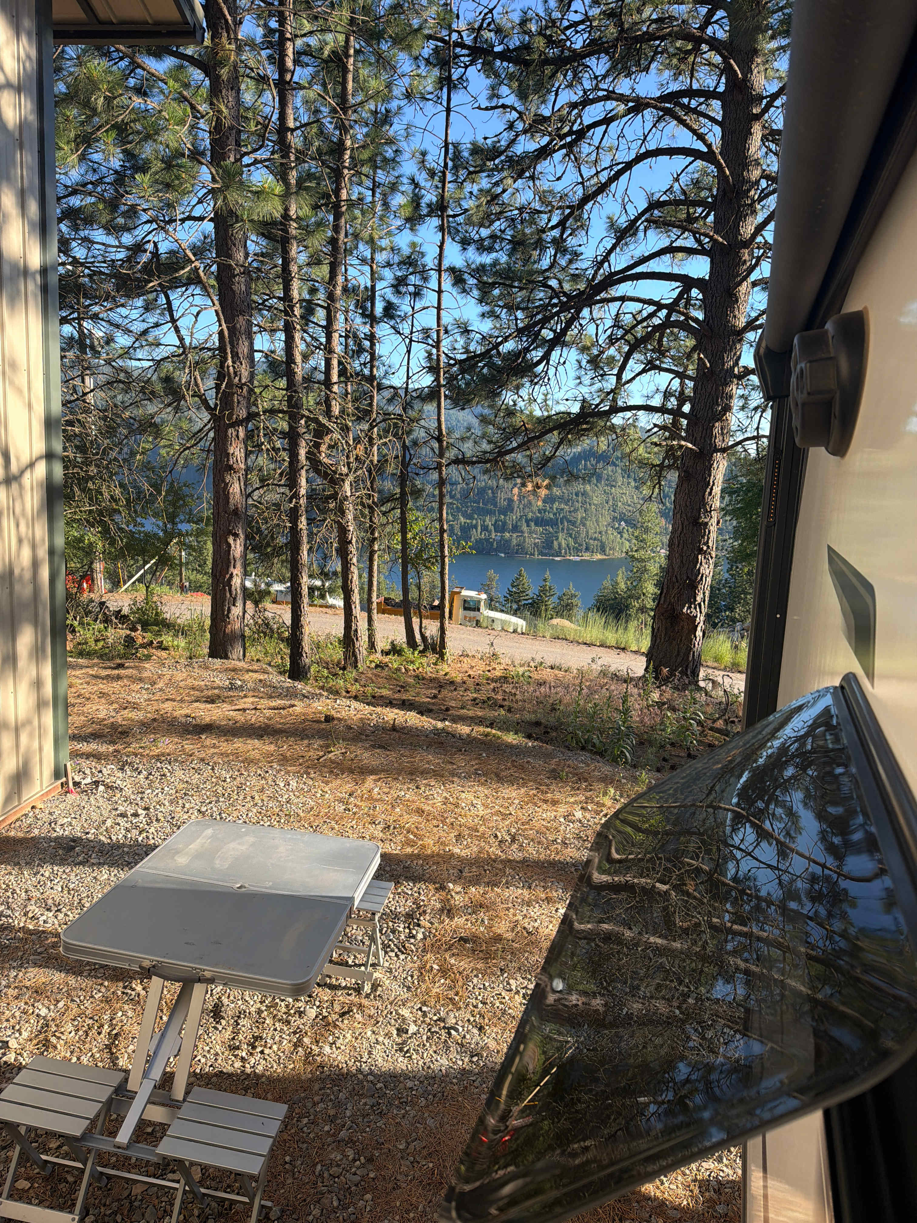 Lake view from camp 