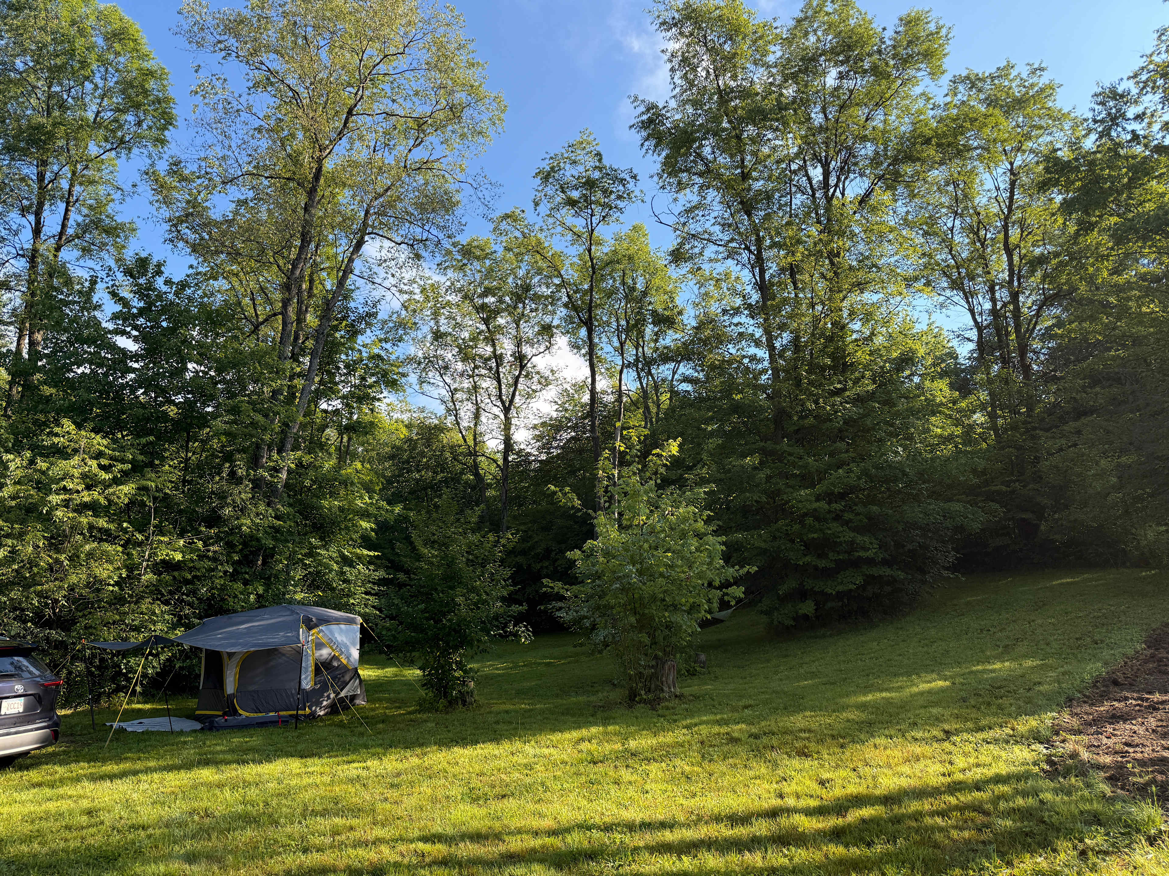 Plenty of options to pitch your tent