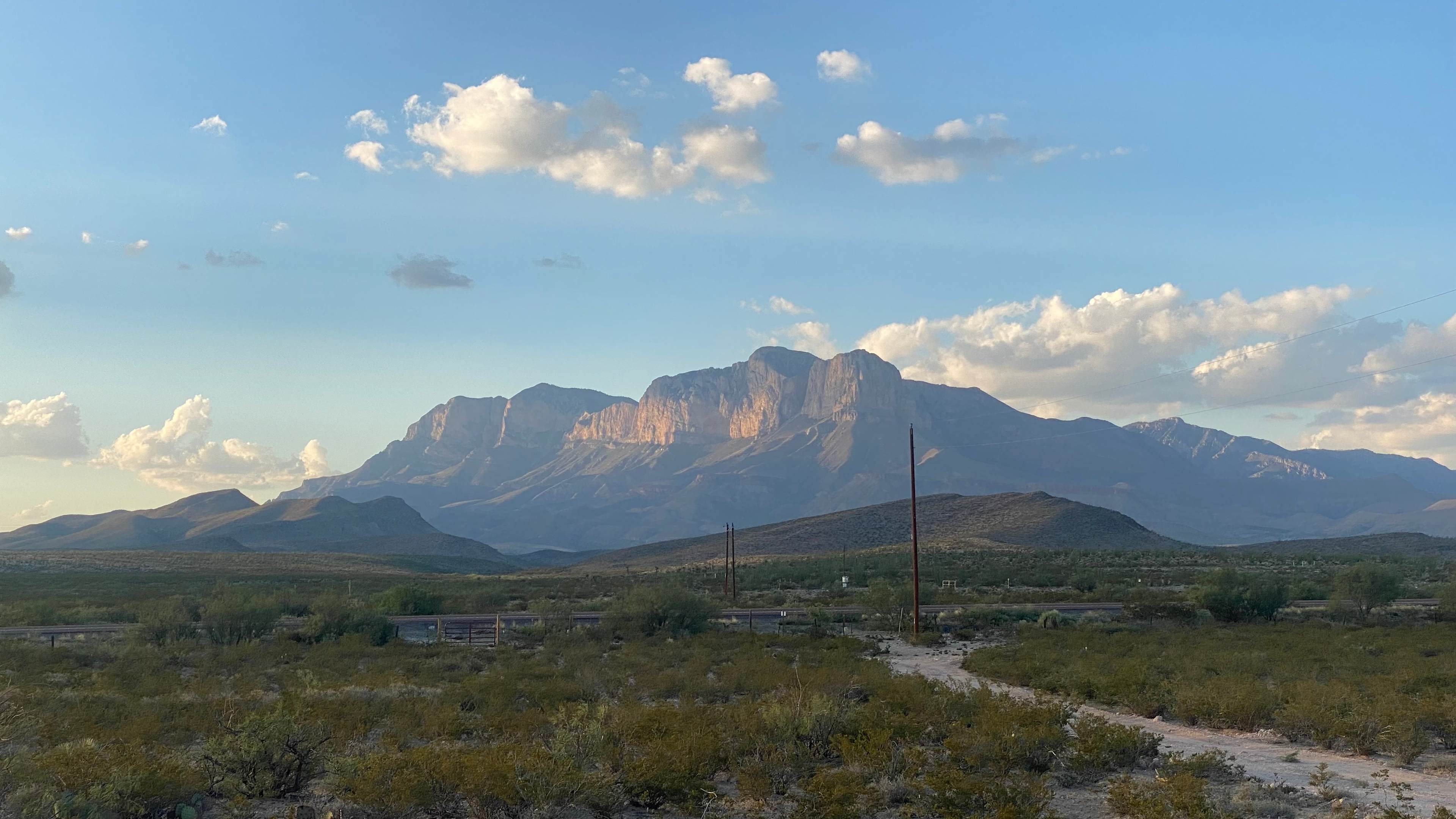 View from cabin
