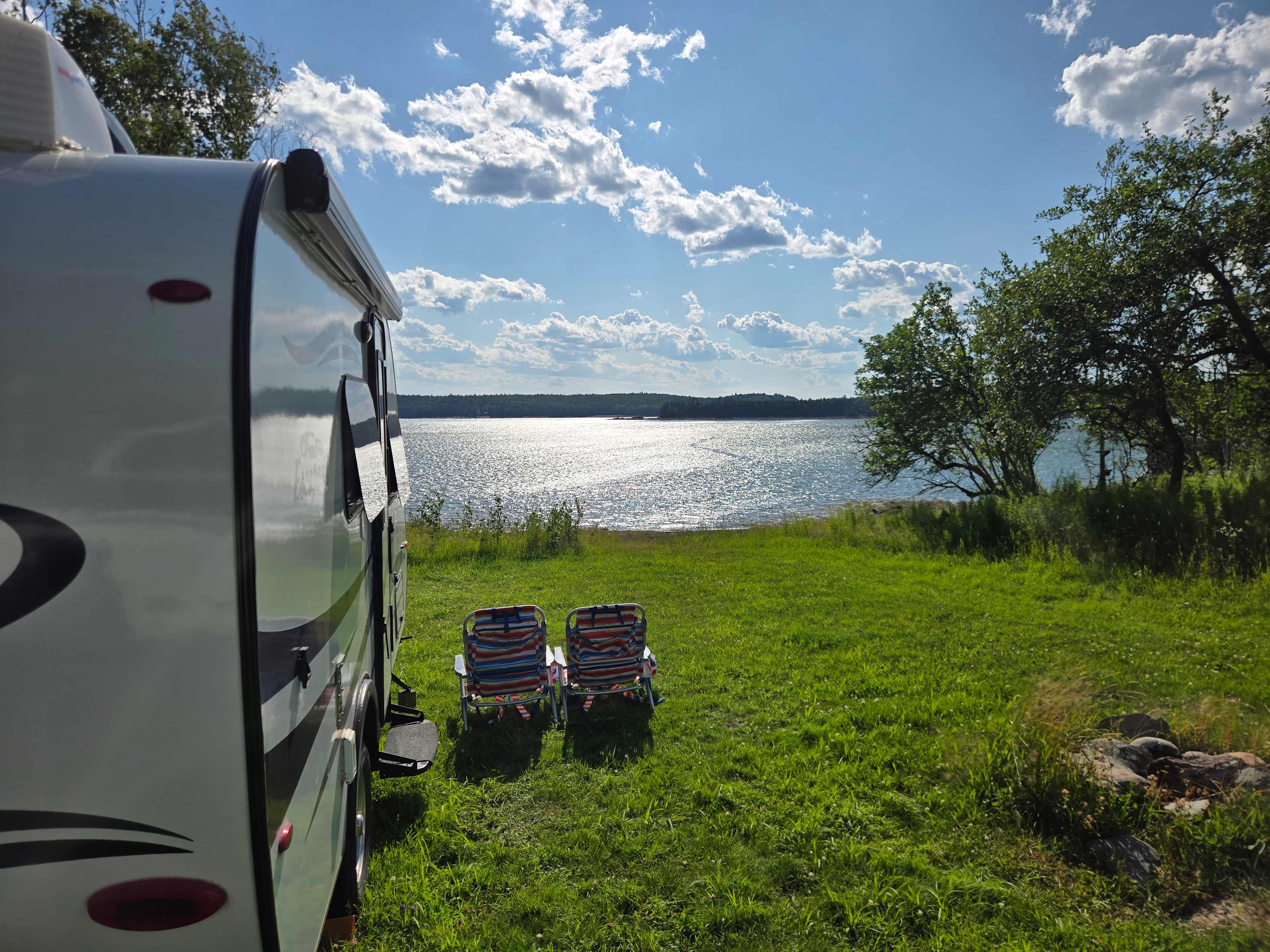 Mouth of the Magaguadavic Camping