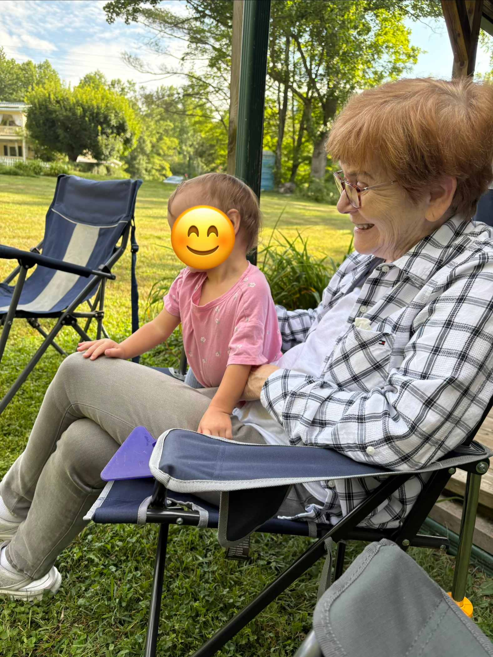 Granny and baby