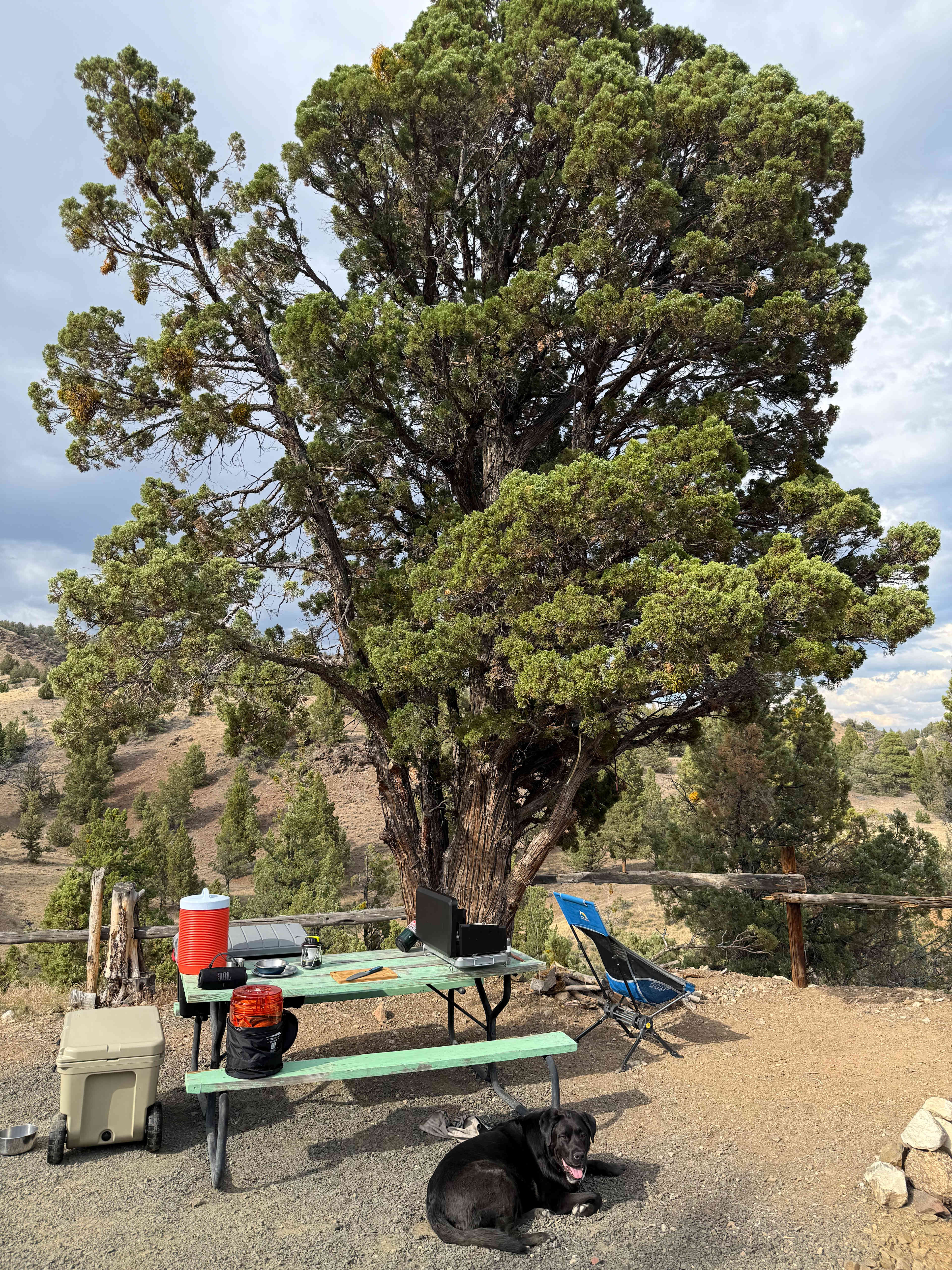 Back Side of Painted Hills Camping