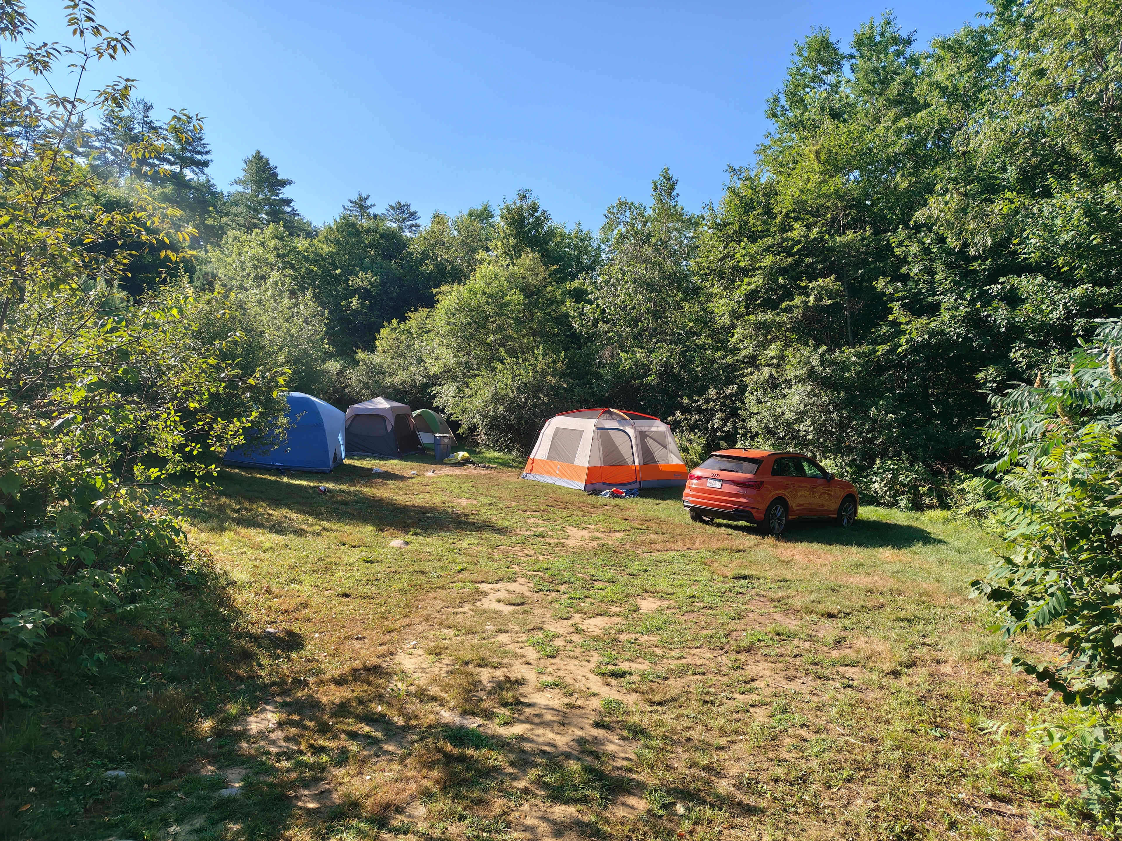 Campers Welcome to The Wolf Swamp.